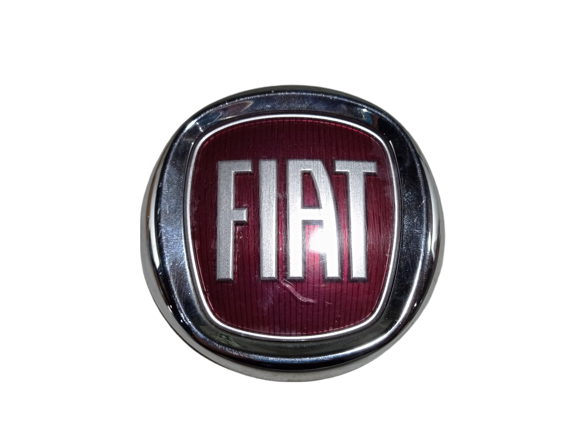 Emblema Grade Dianteira Fiat Linea 2009 B632 V325 Vermelho 1
