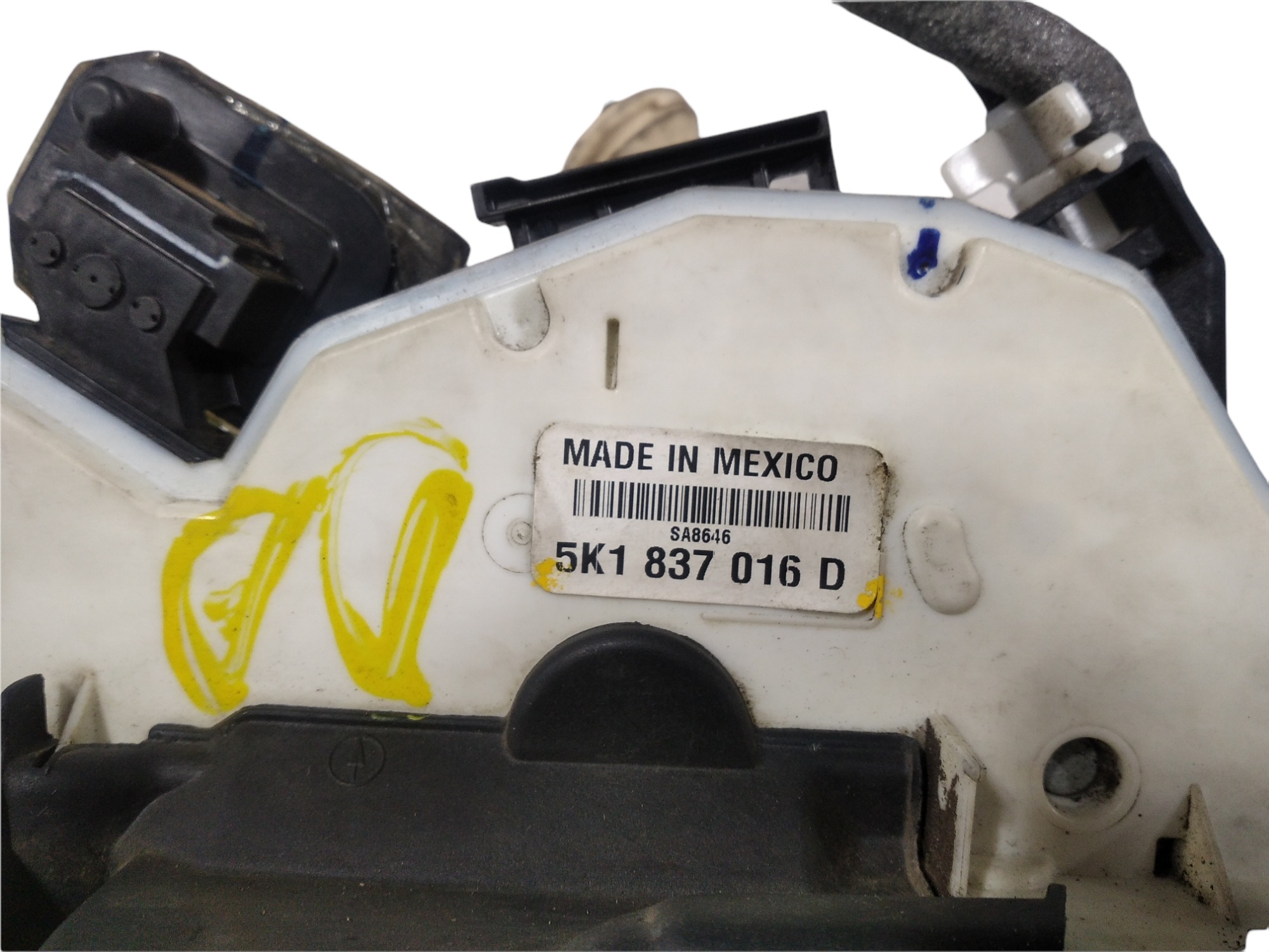 Fechadura Porta Dianteira Direita Vw Golf 2015 1.4 Tsi V293 2