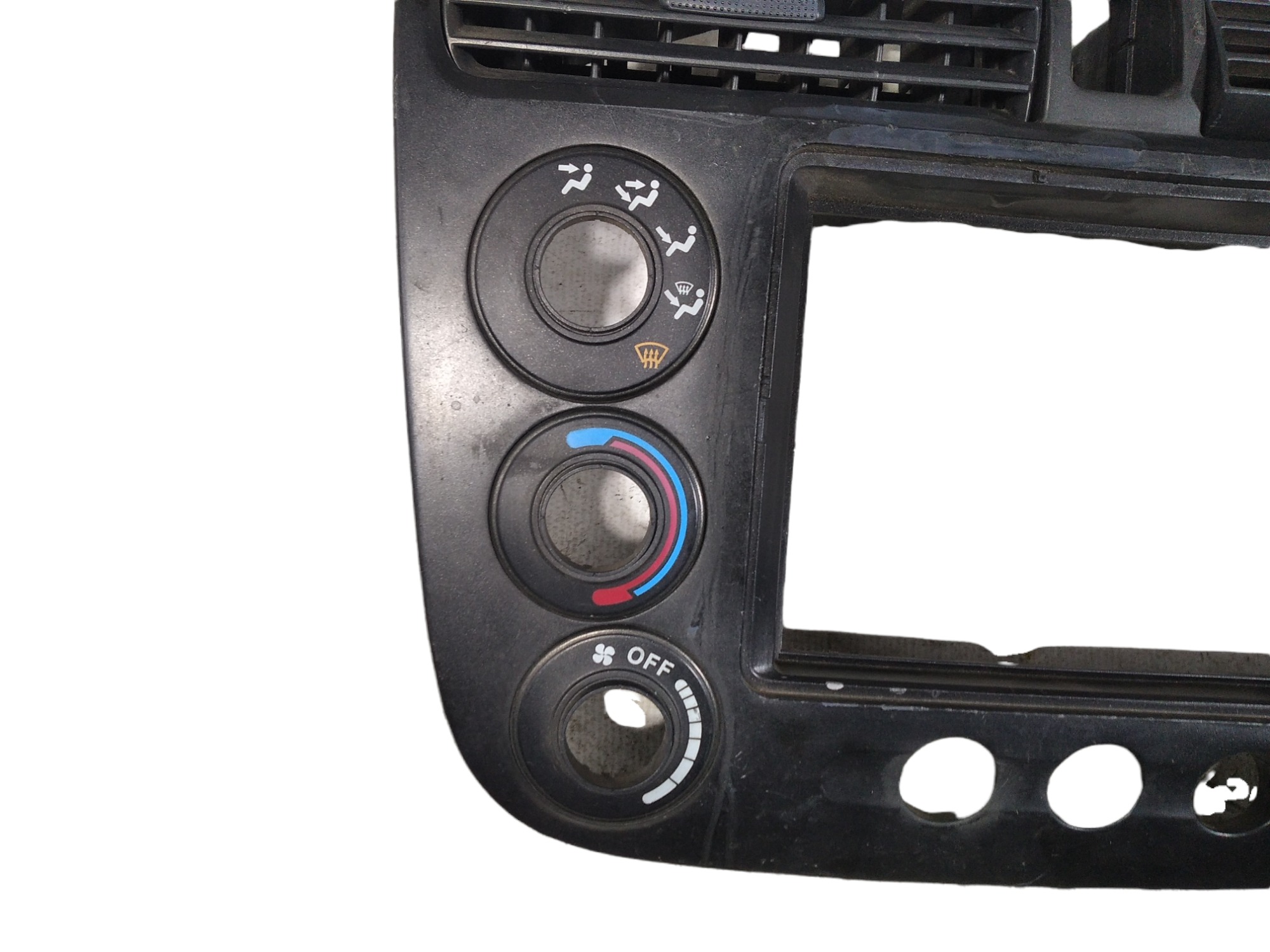 Moldura Central Difusor De Ar Honda Civic 2002 9