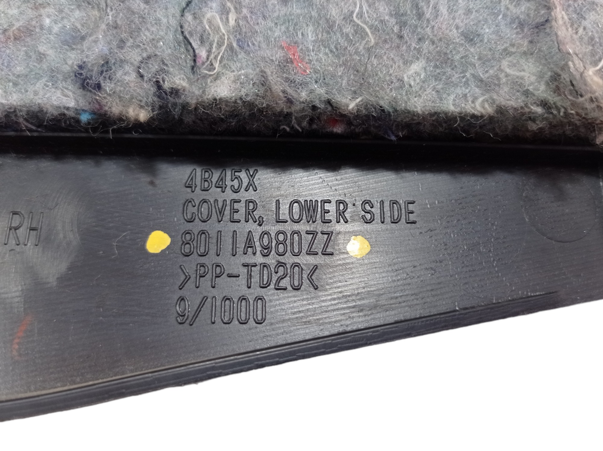 Acabamento Direito Console Outlander 2014 V551 8