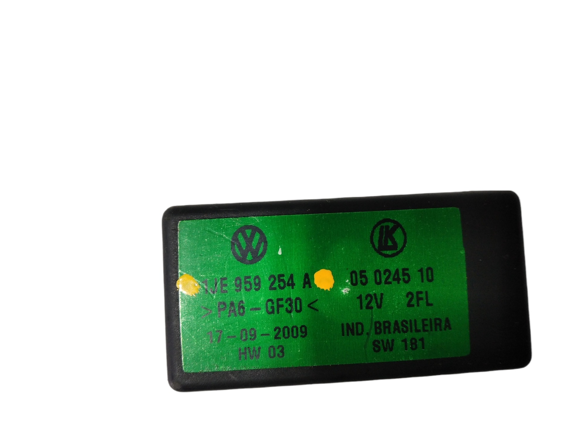 Rele Retrovisor Eletrico Vw Golf 2009 1je959254a V435 5
