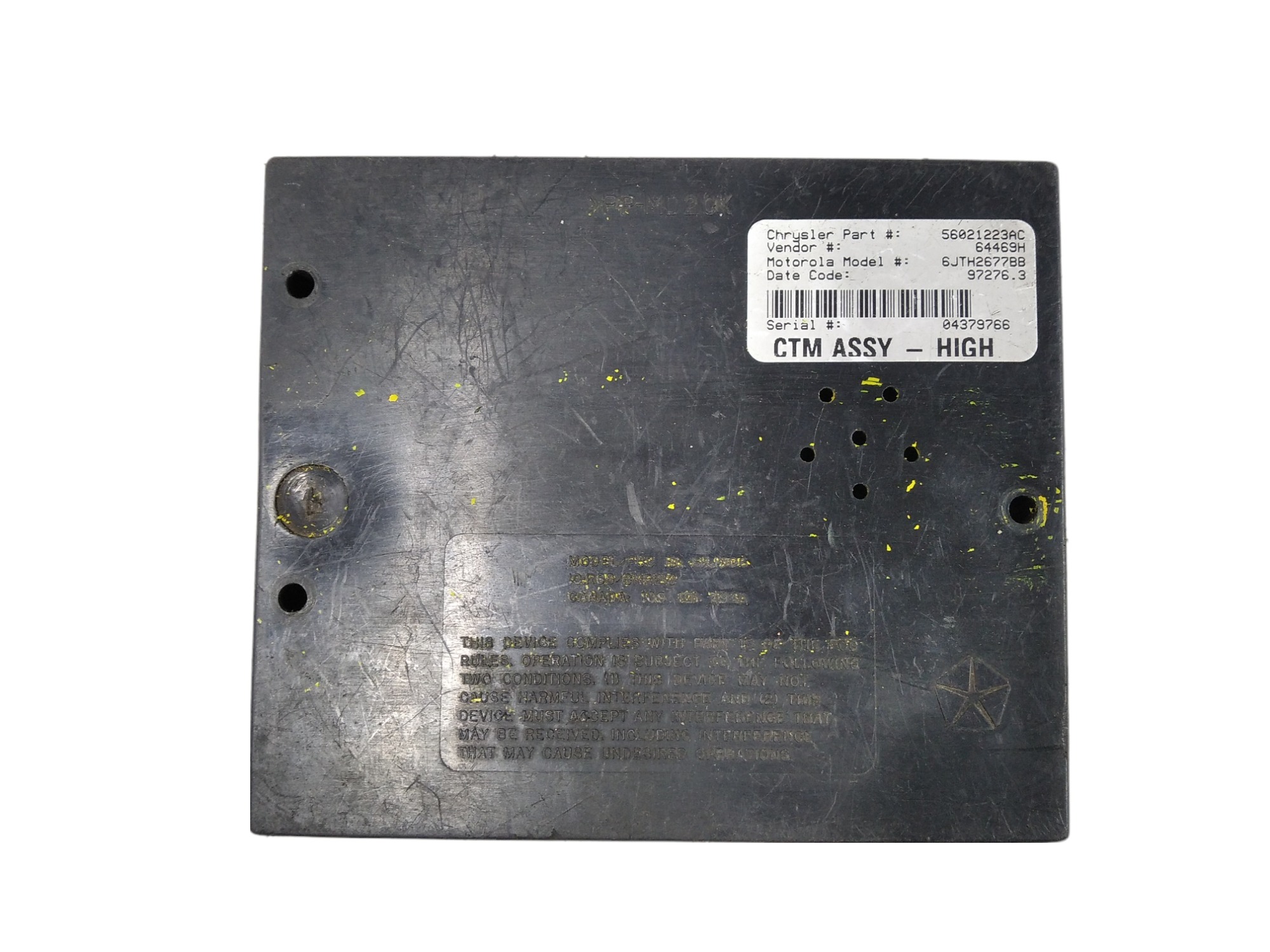 Módulo Conforto Dodge Dakota 2002 56021223ac 5
