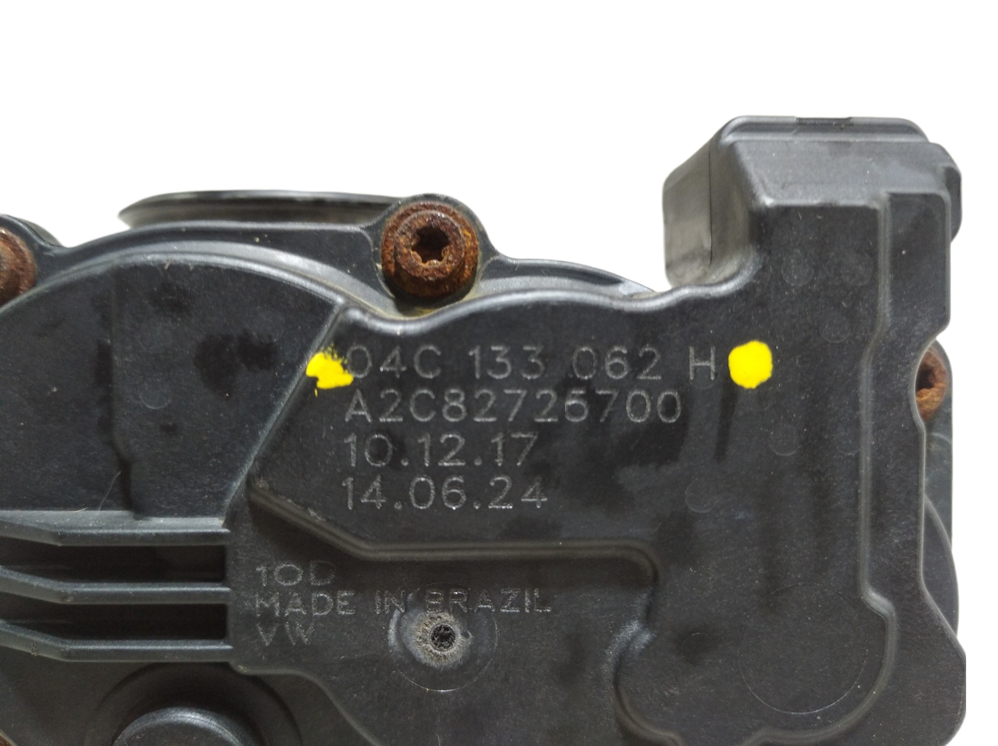 Tbi Corpo Borboleta Vw Polo 1.0 3cc 2018 V329 04c133062h 9