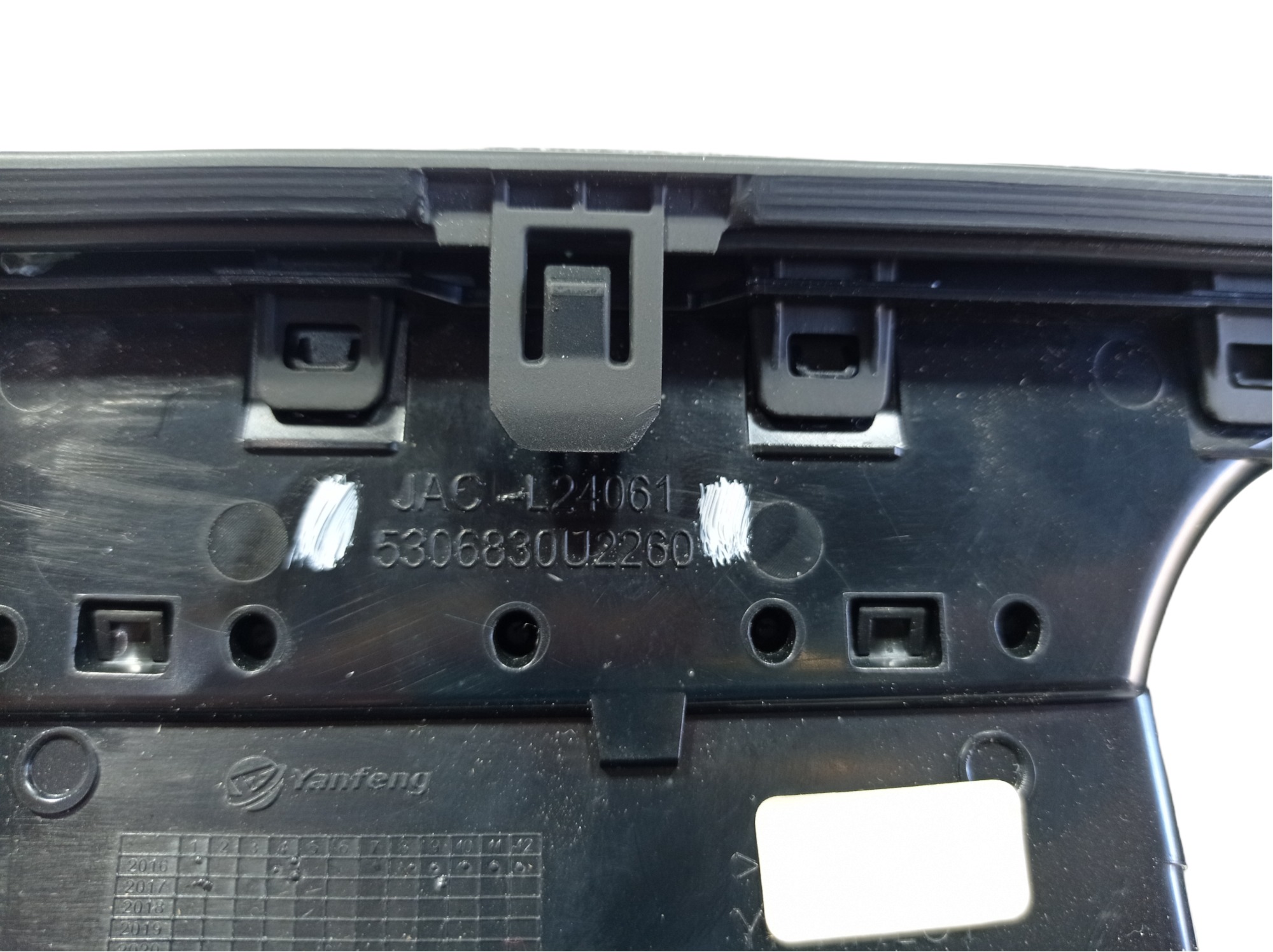 Difusor Ar Central Painel Jac T50 2017 A 2021 V489 8