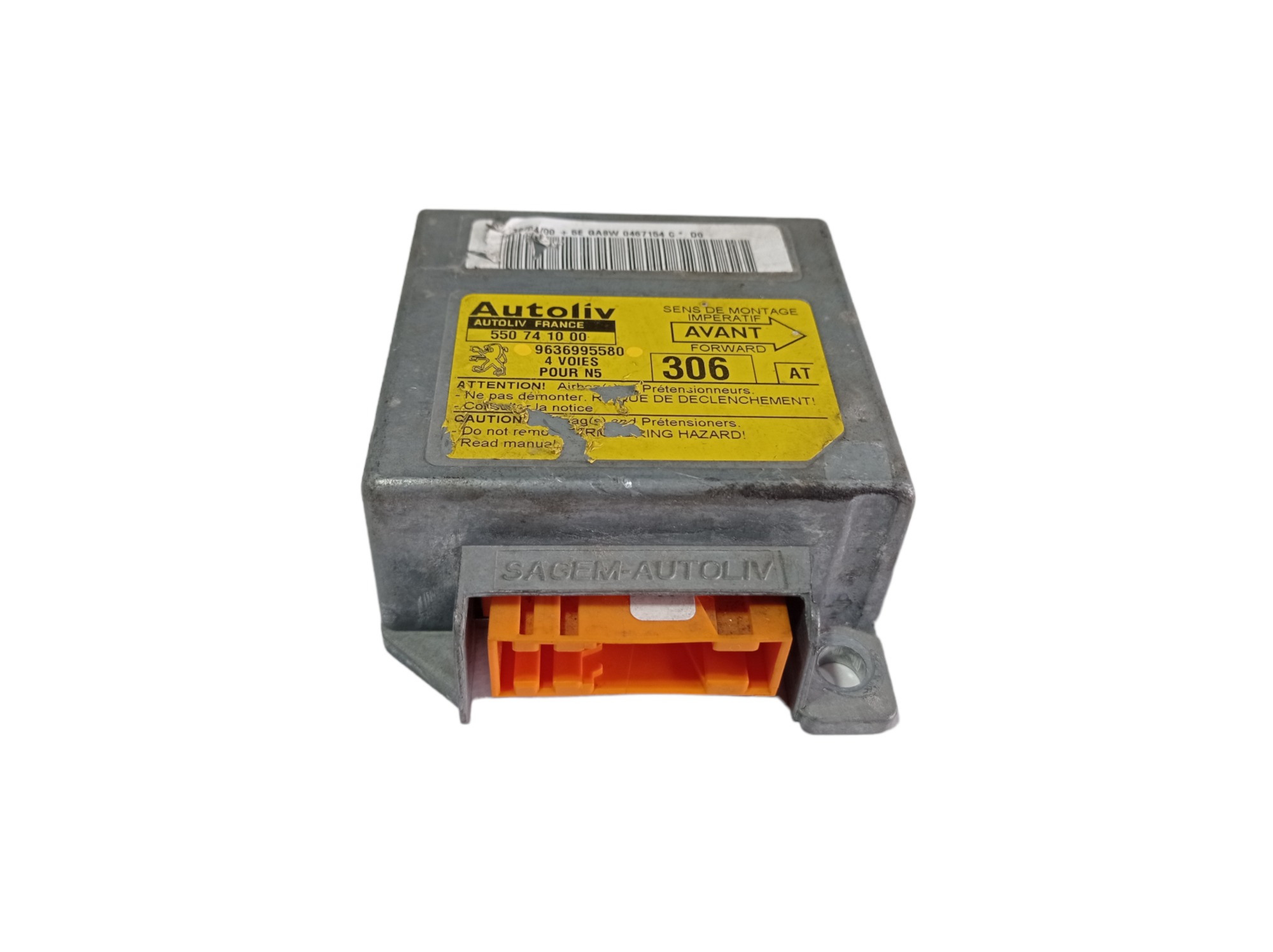 Módulo 9636995580 Peugeot 306 1.8 2000 V404 4