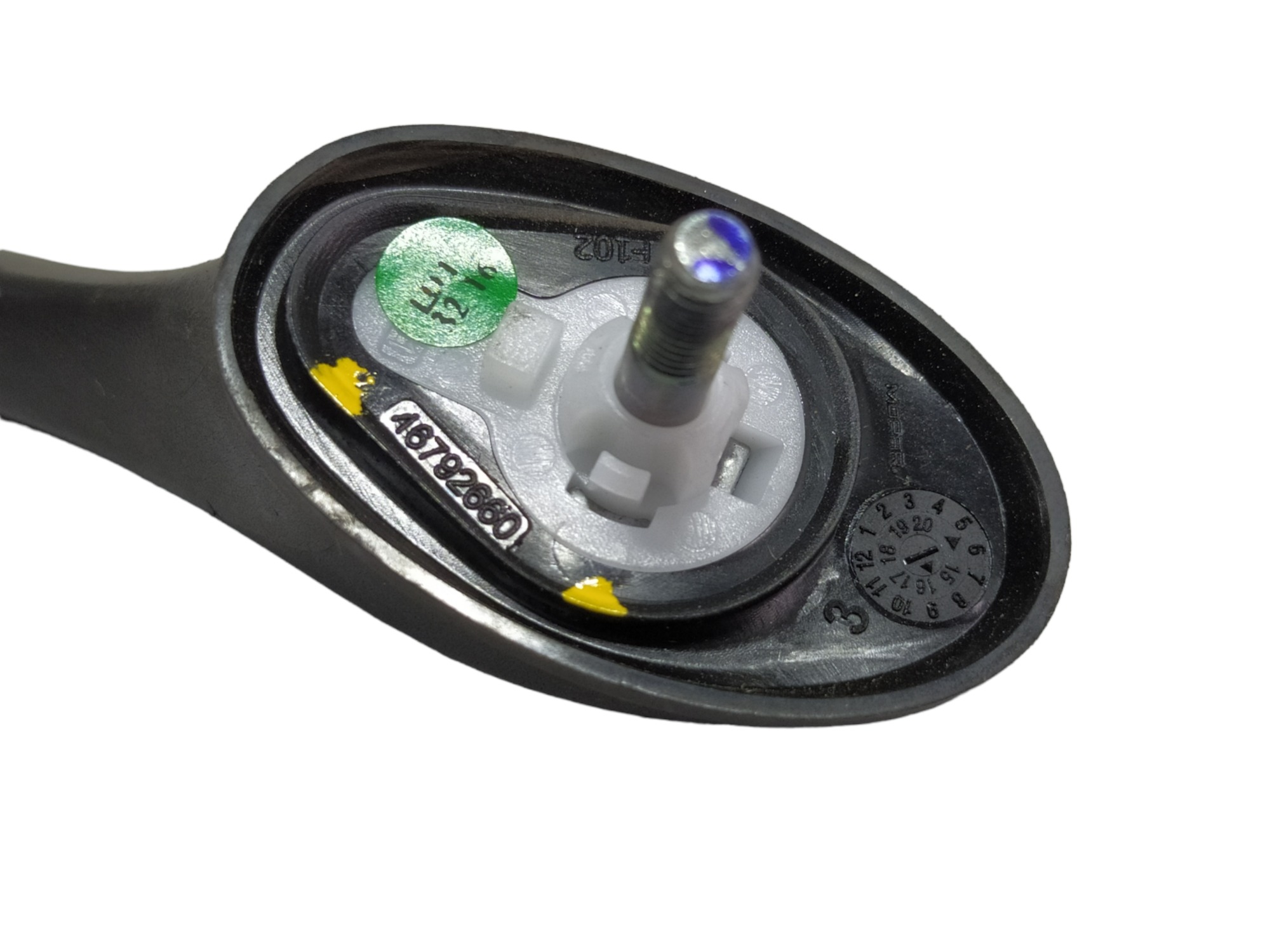 Antena Externa Fiat Mobi Way On 2016 2025 V438 Preto 4