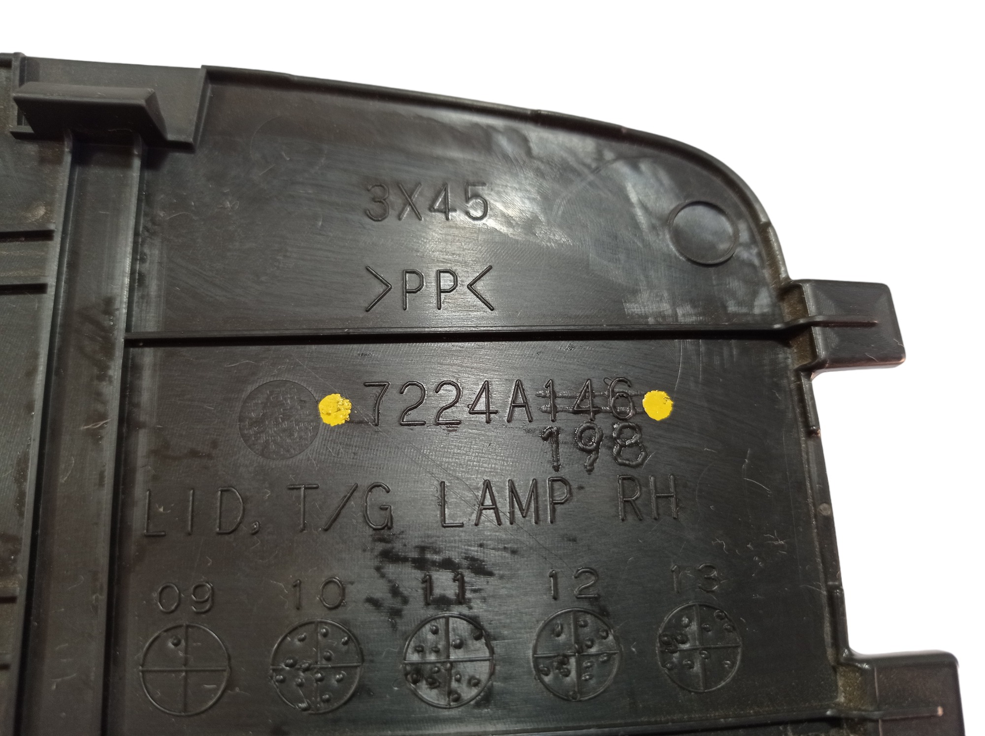 Acabamento Direito Tampa Traseira Asx Cvt 2014 V574 6