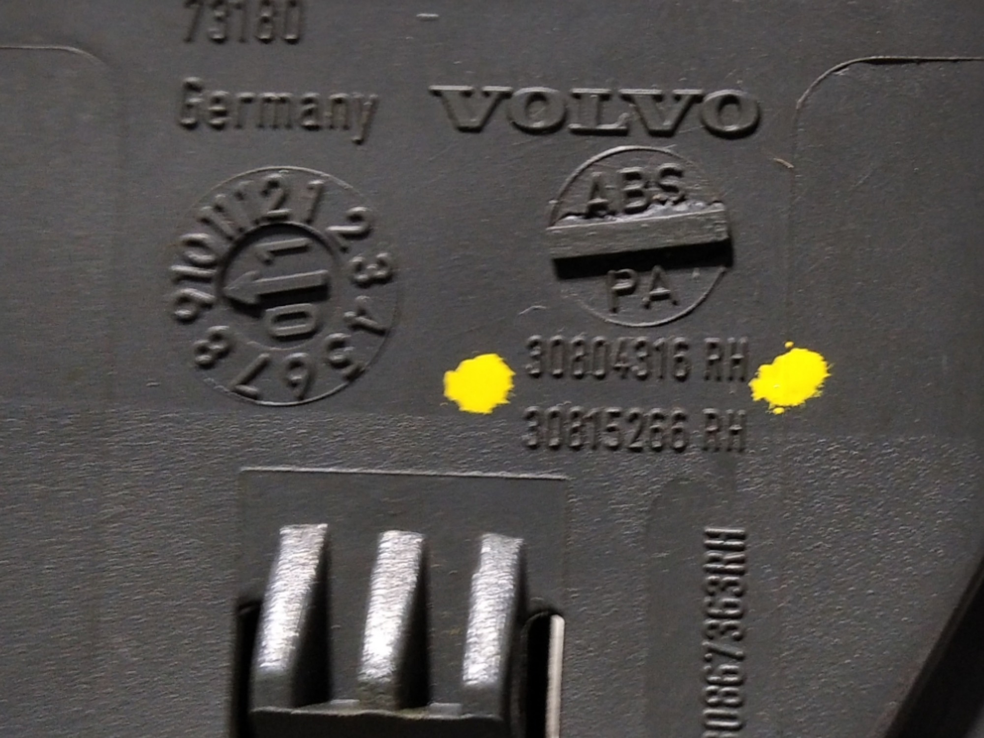 Grade Painel Direito Volvo S40 T4 2002 30815266 V54 7