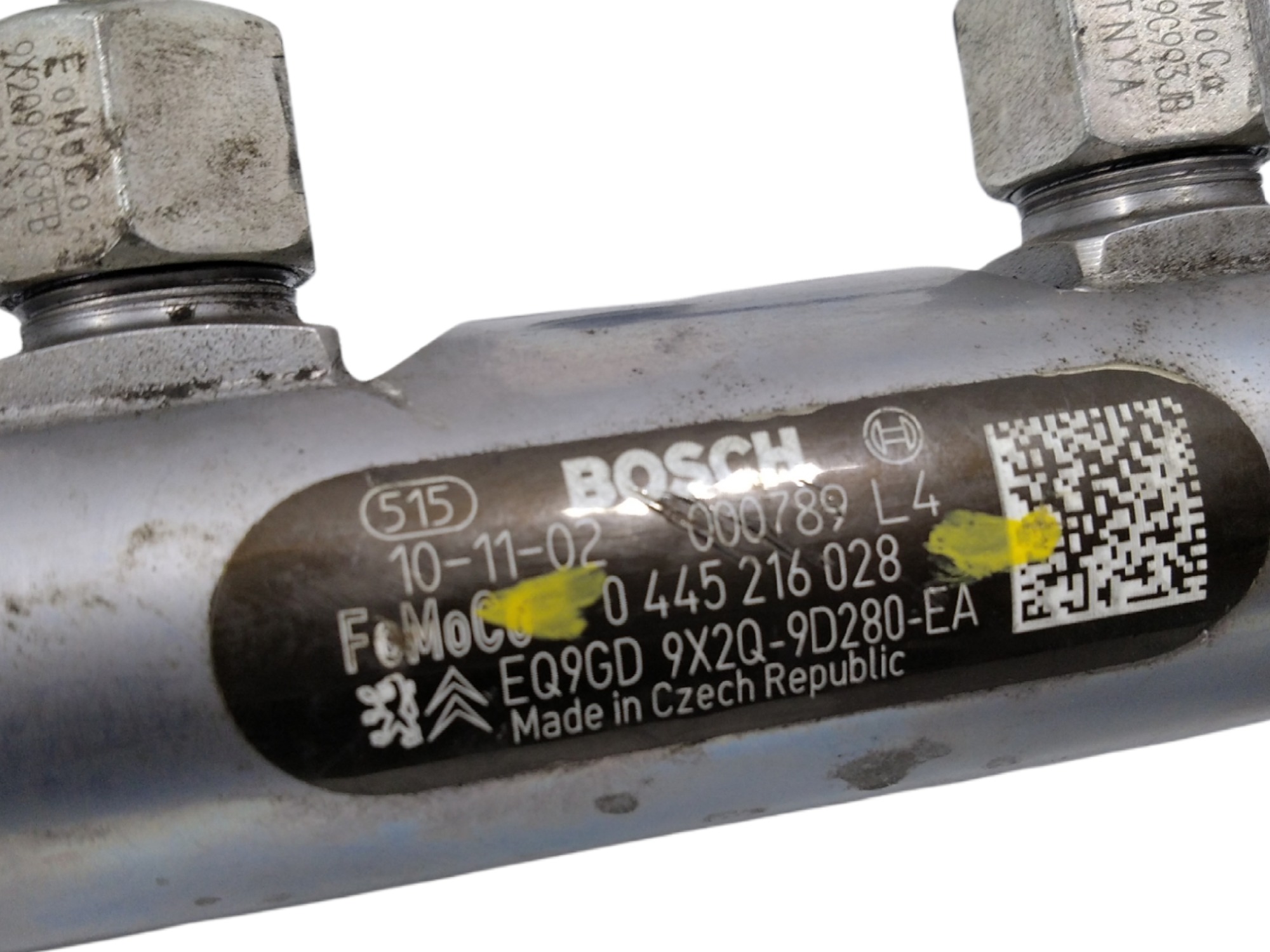 Flauta Bico Injetor Range Rover Sport 3.0 V6 Diesel V289 7