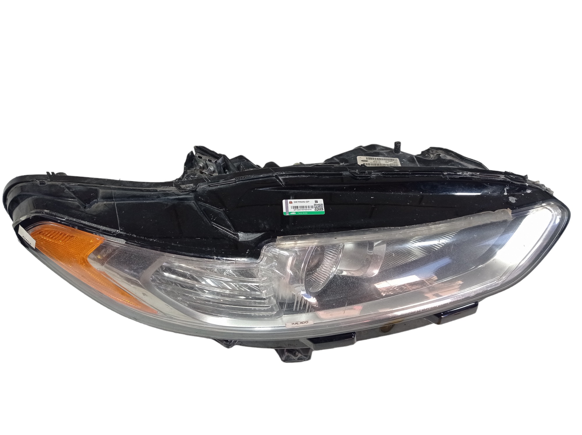 Lente Farol Direito Ford Fusion 2013 A 2016 V464 4