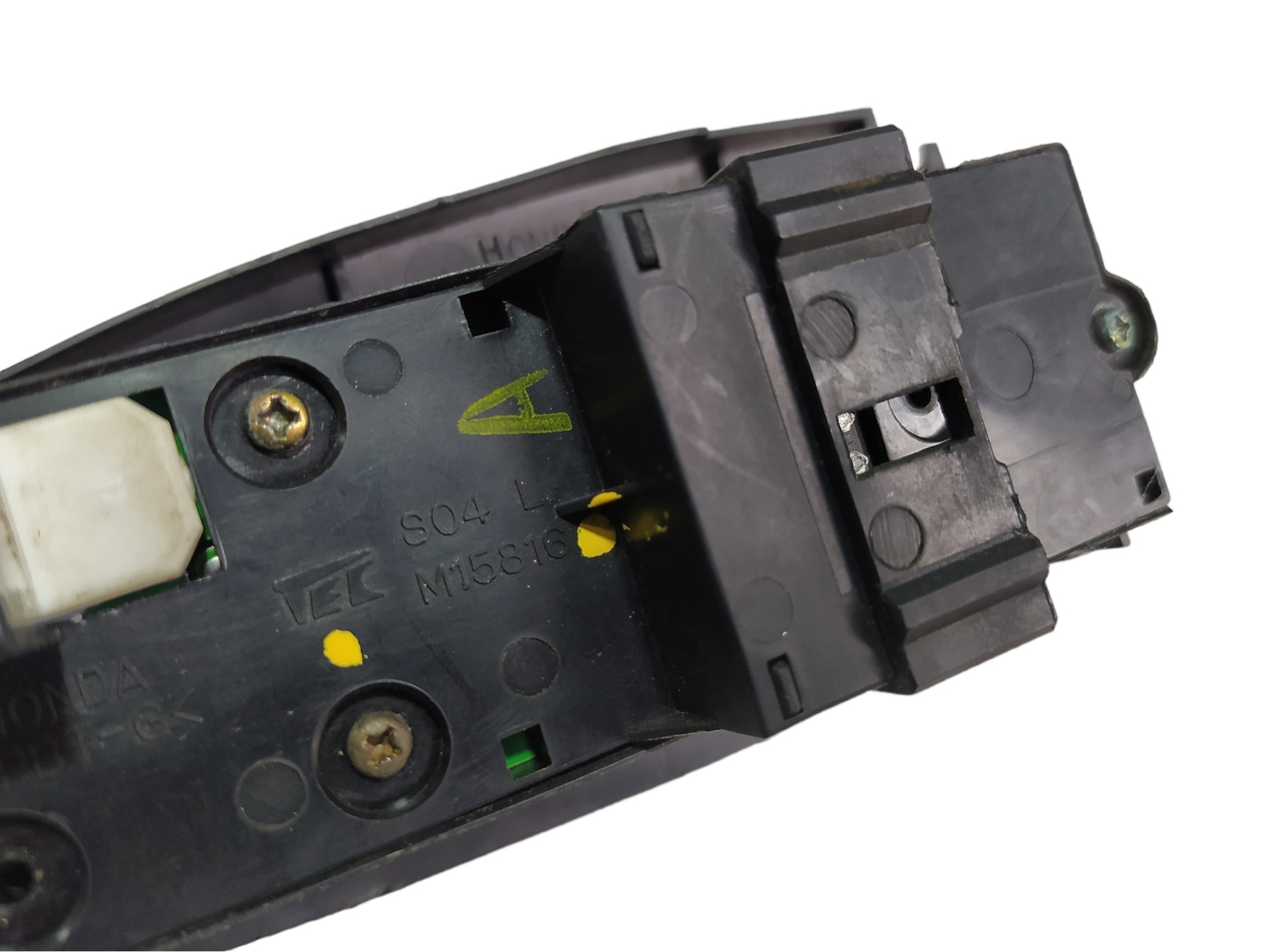 Comando Botão Vidro Elétrico Dianteiro Esquerdo Honda V427 2