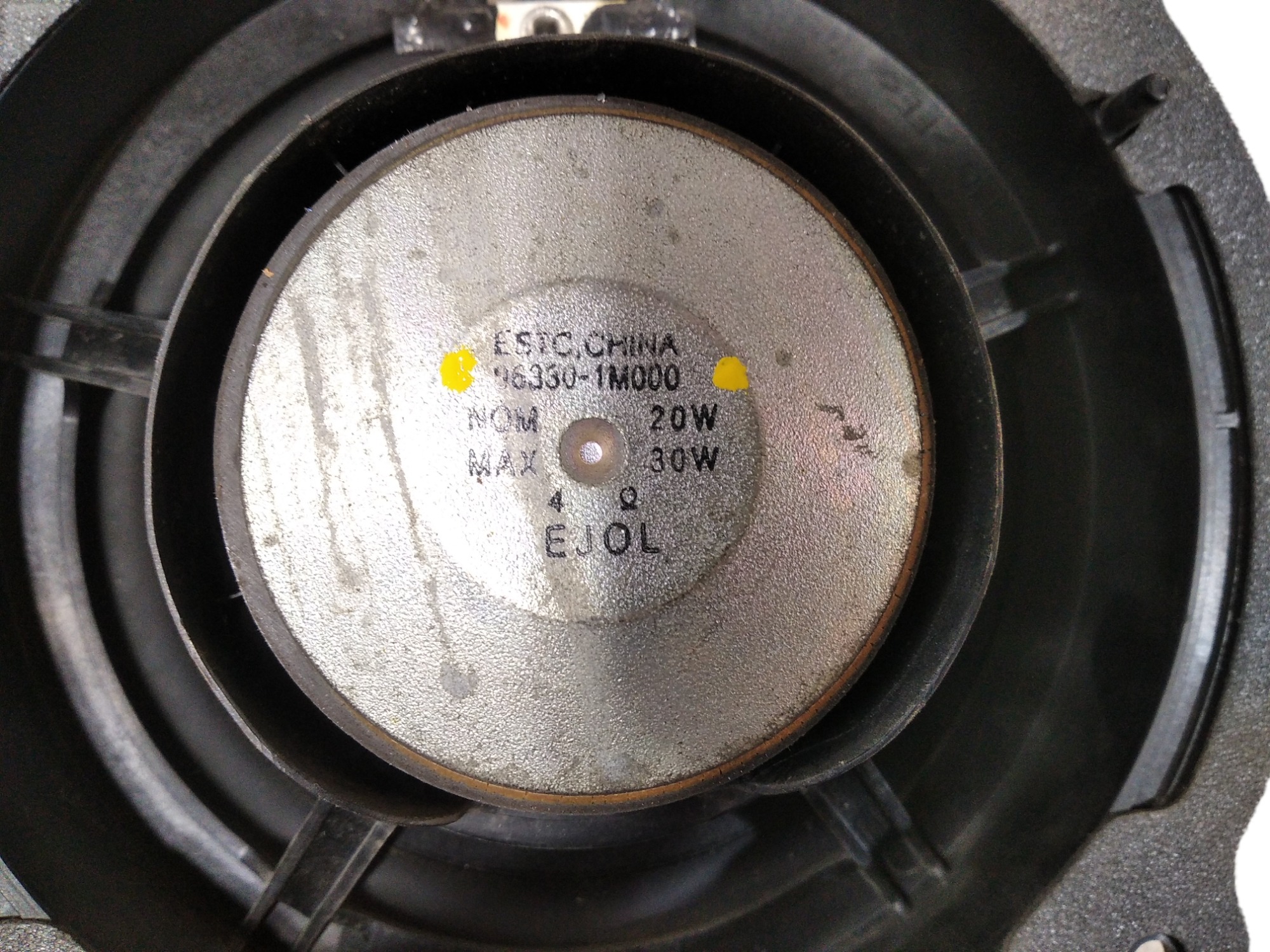 Alto Falante Traseiro Esquerdo Kia Cerato 1.6 2010 V331 5