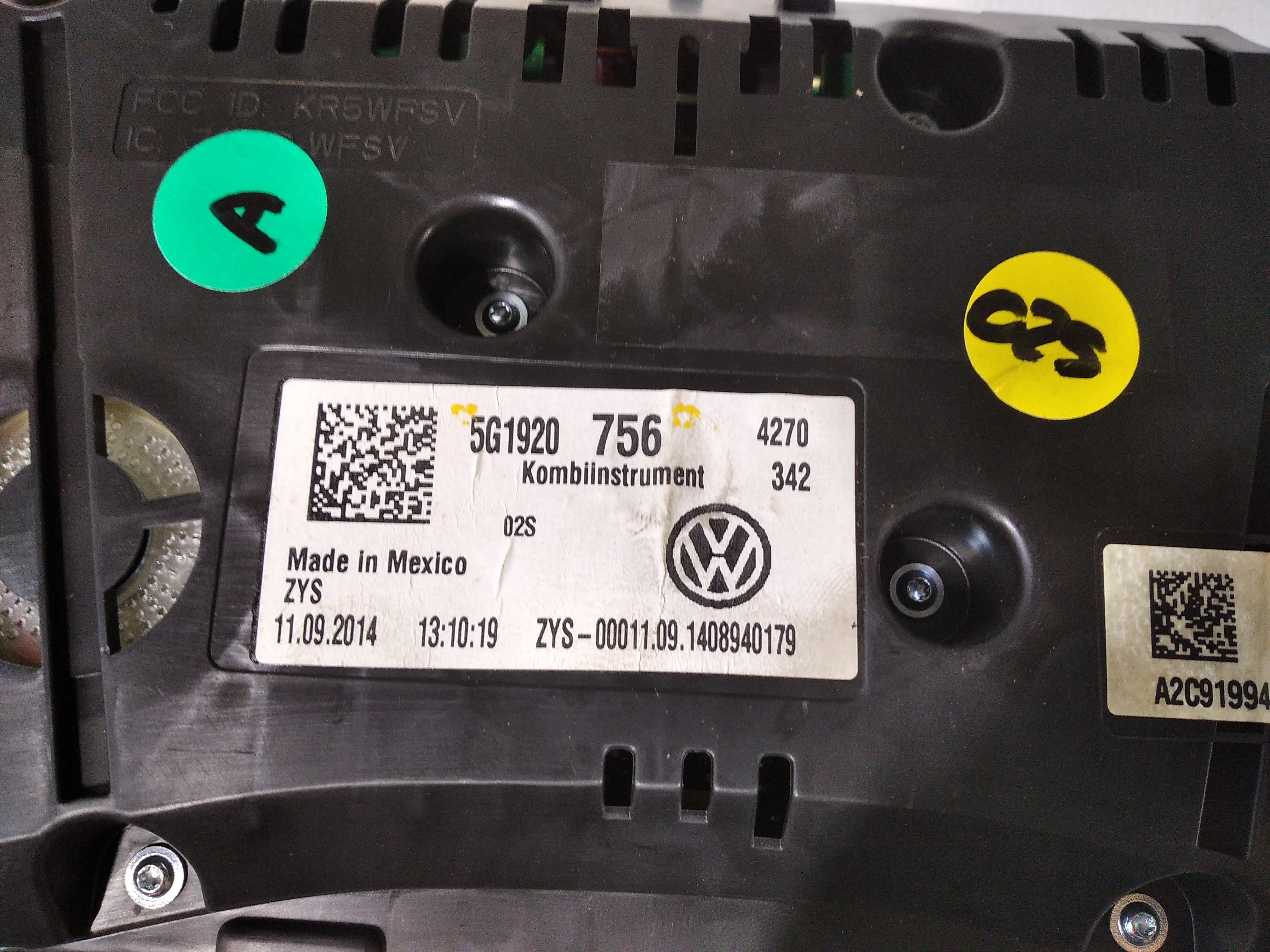 Painel Instrumentos Vw Golf Gti 2014 V265 5g1920756 7