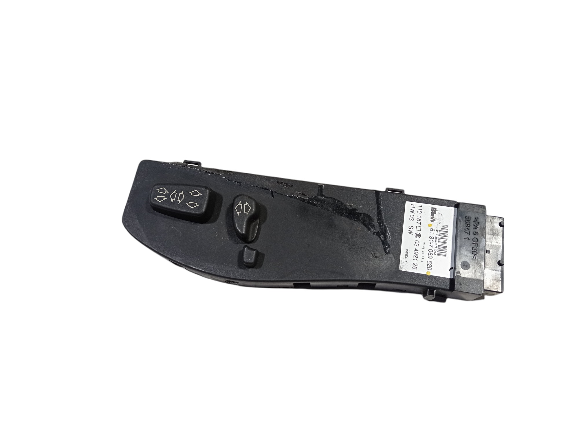 Comando Regulagem Banco Range Rover 2004 61317069620 V284 2