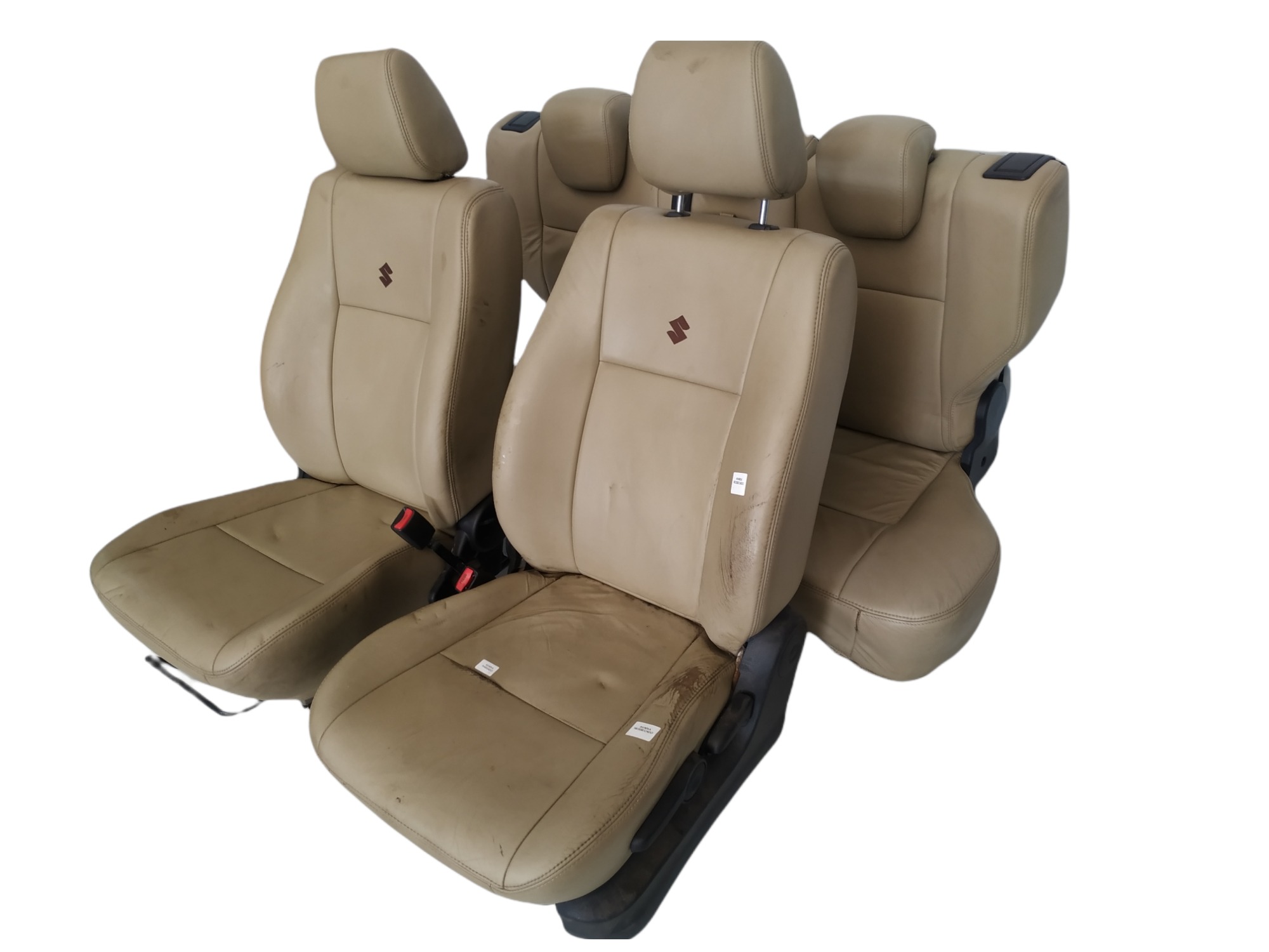 Par Banco Dianteiro Suzuki Grand Vitara 2012 2015 V376 Bege 3