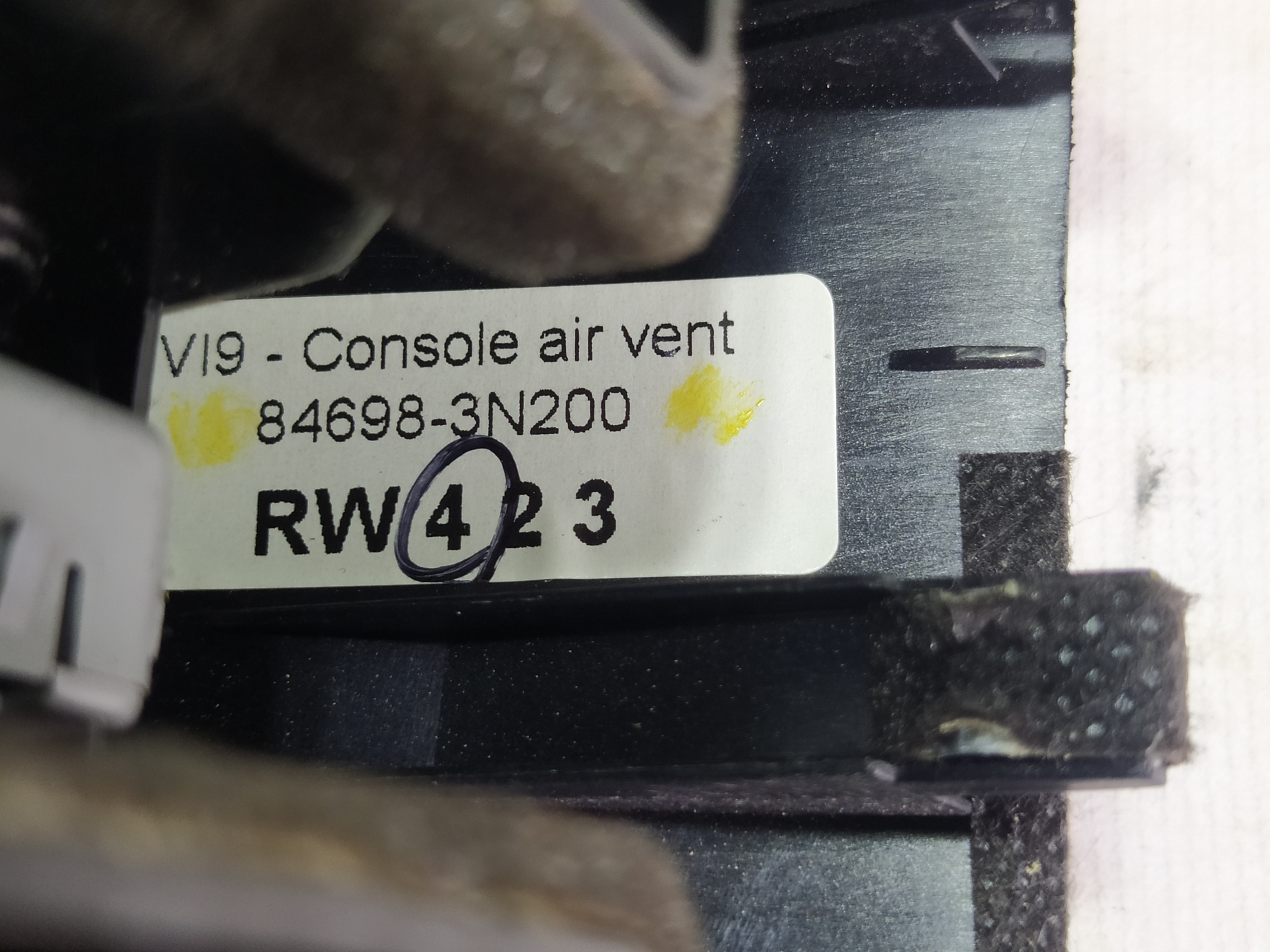 Difusor Ar Console Hyundai Equus Vs460 4.6 2013 V577 8