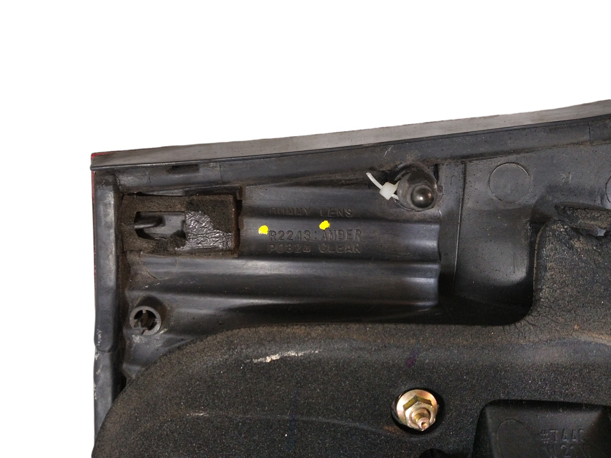 Lanterna Esquerda Tampa Traseira Honda Civic 2000 V163 6