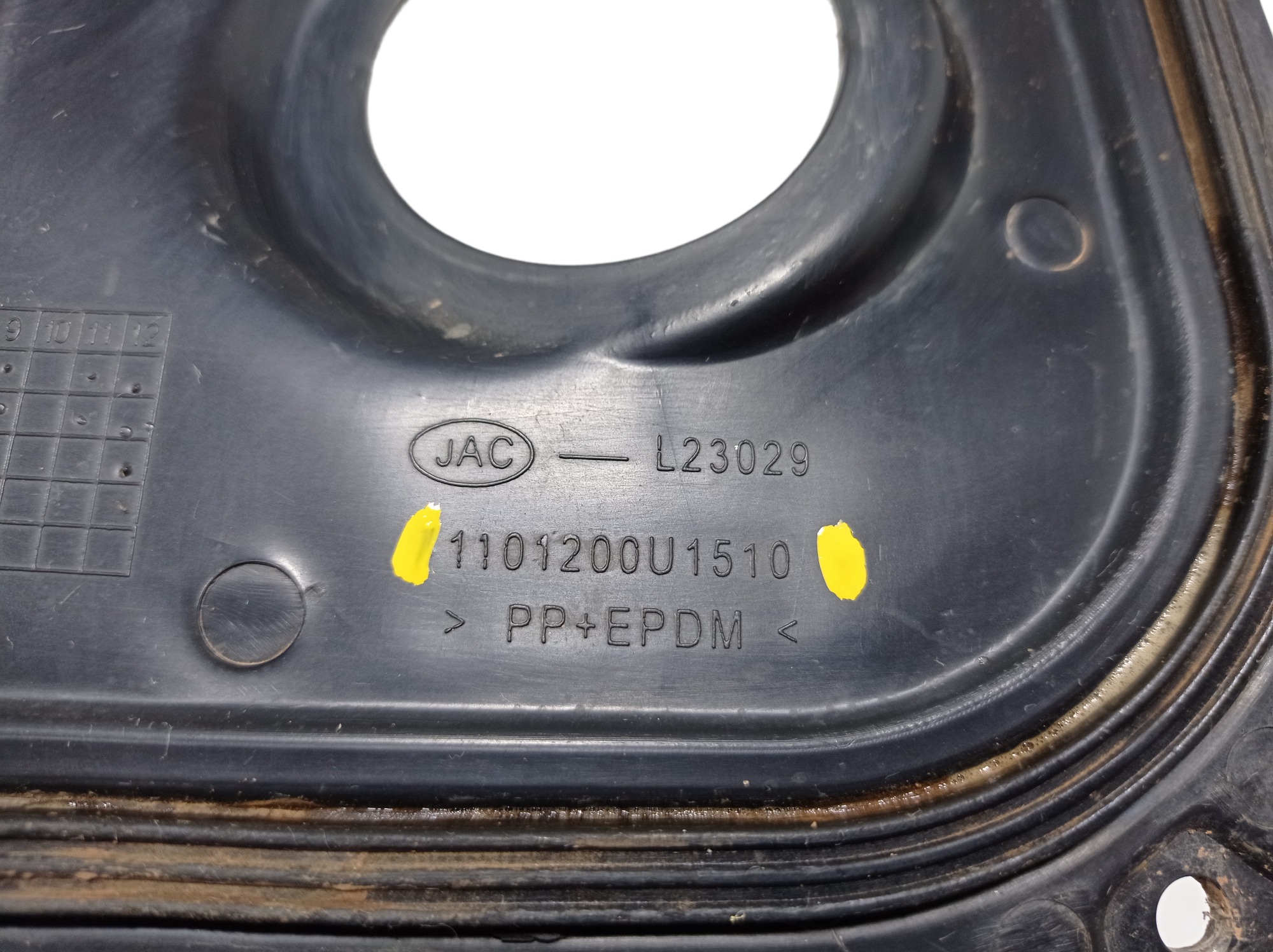 Vedação Tampa Tanque Combustível Jac T6 2016 V554 6
