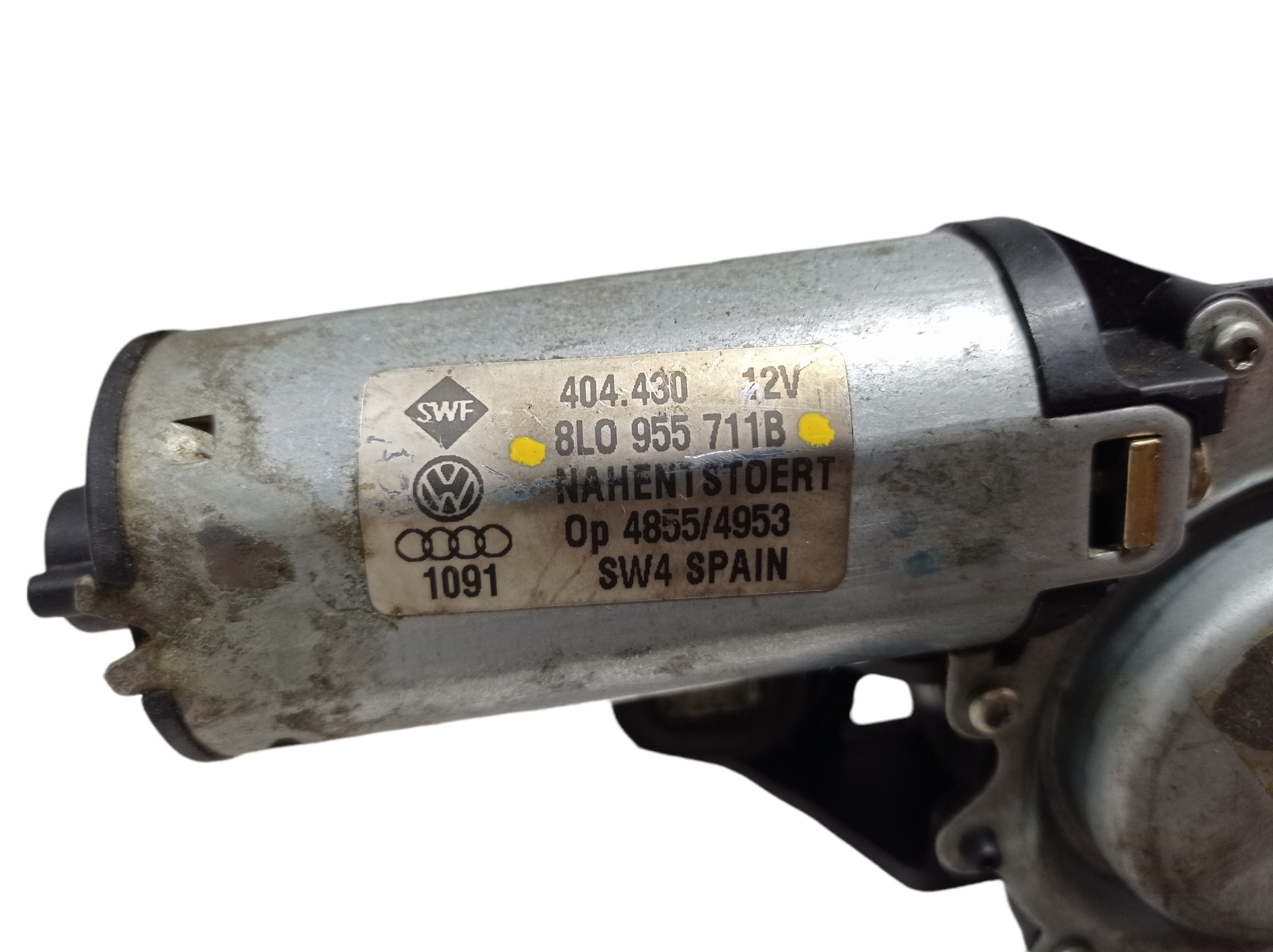 Motor Máquina Limpador Traseiro Audi A3 2001 8l0955711b V51 7