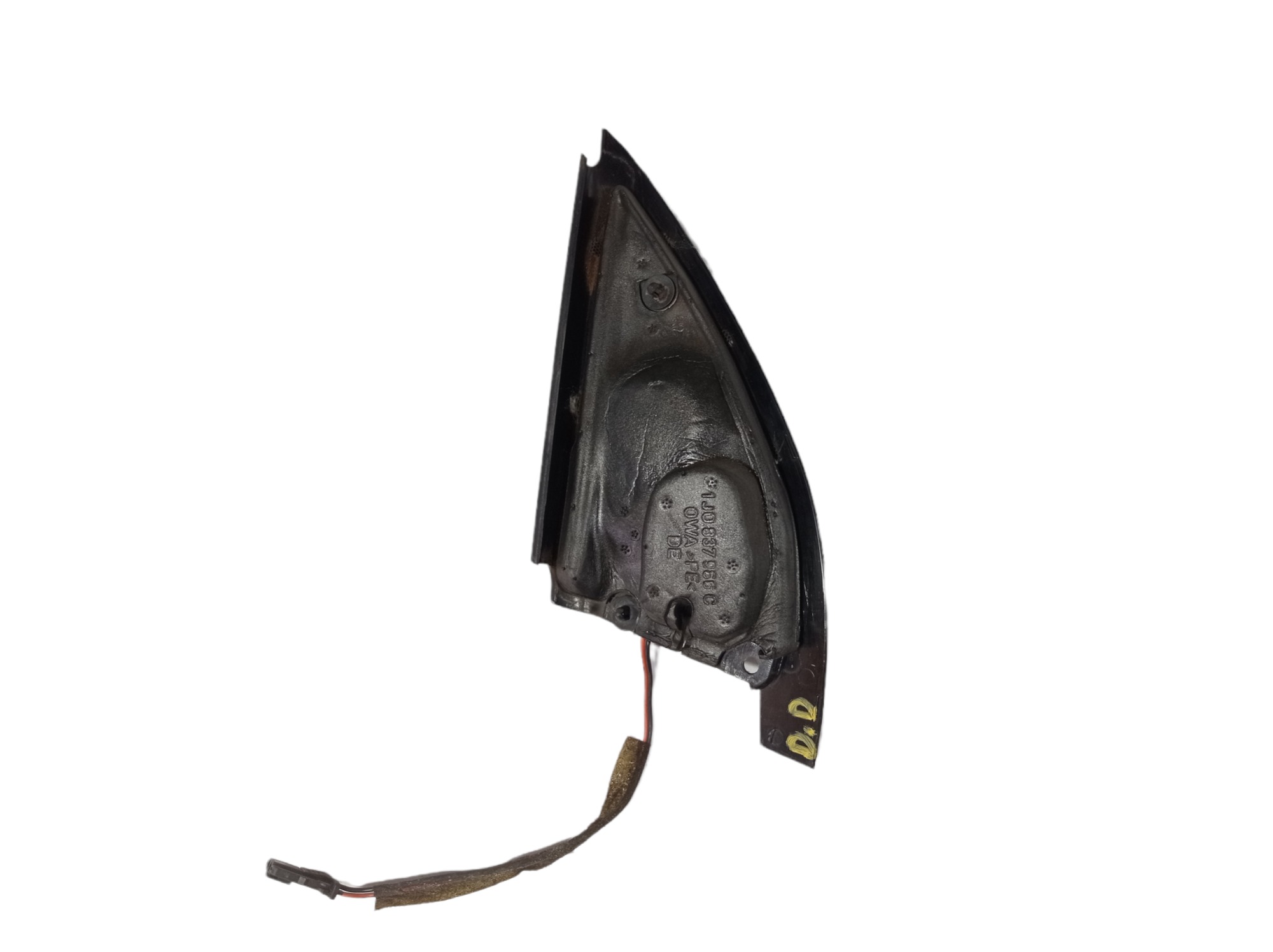 Acabamento Interno Retrovisor Direito Vw Golf 2001 V454 4