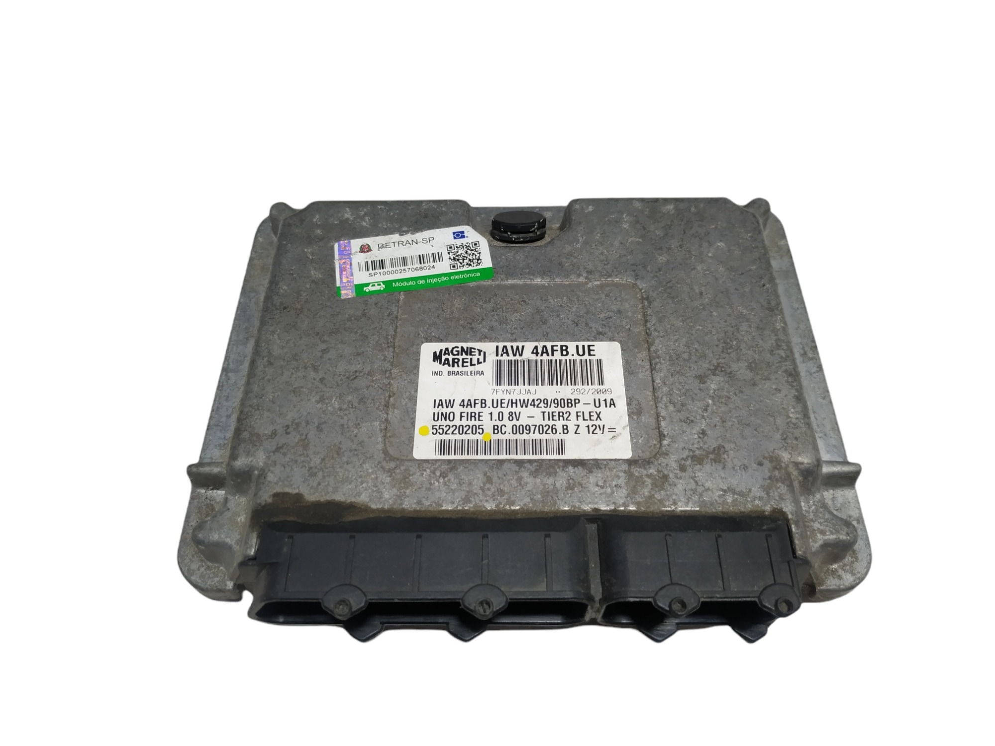 Módulo Injeção Fiat Uno Mille 2009 55220205 V196 2