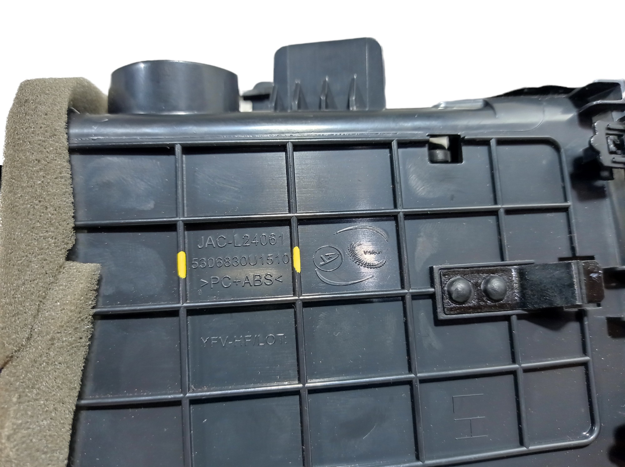 Difusor Ar Esquerdo Jac T6 2016 5306830u1510 V345 9