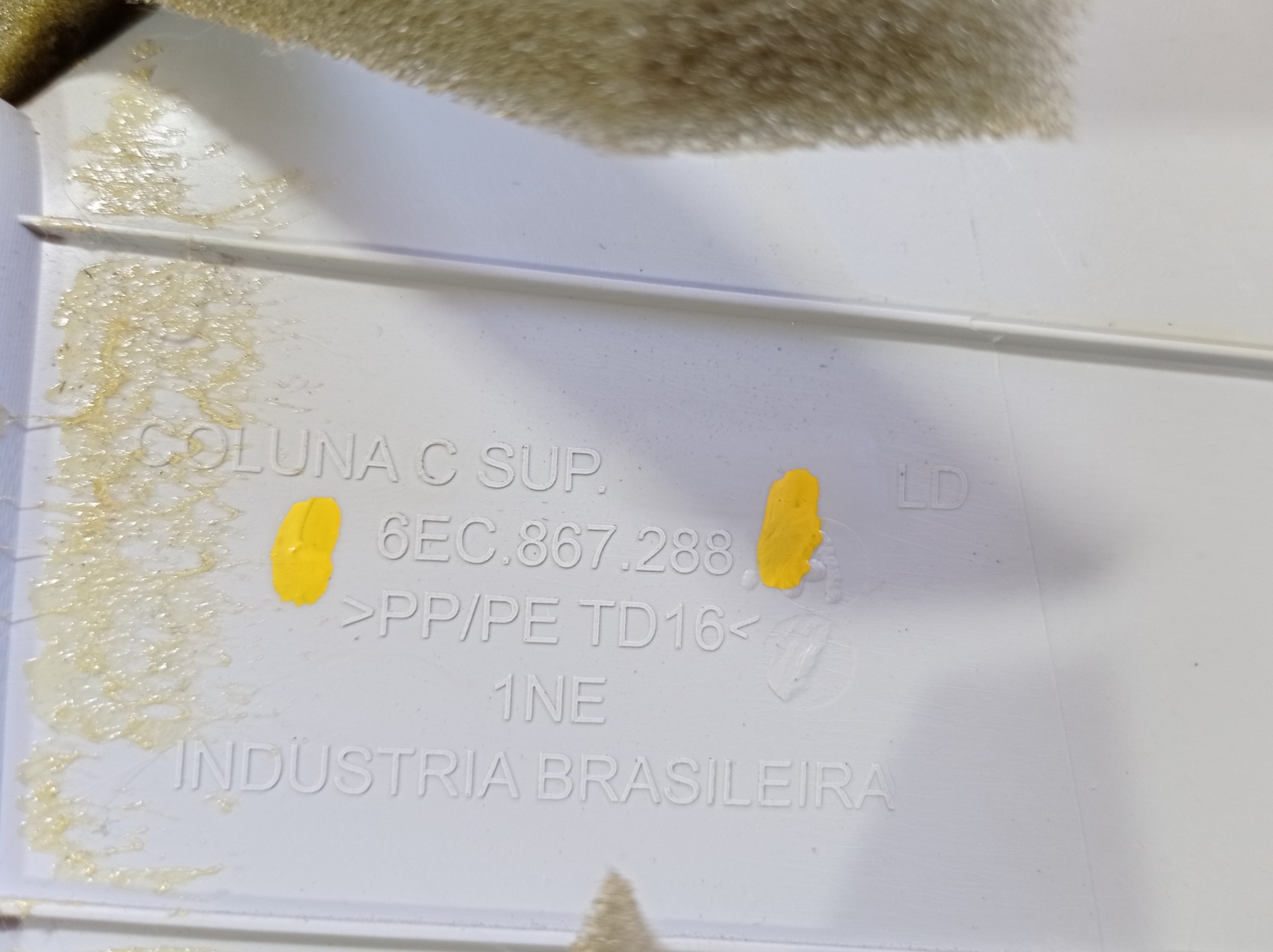 Acabamento Super Coluna Traseira Direita Virtus 2017 21 V559 8