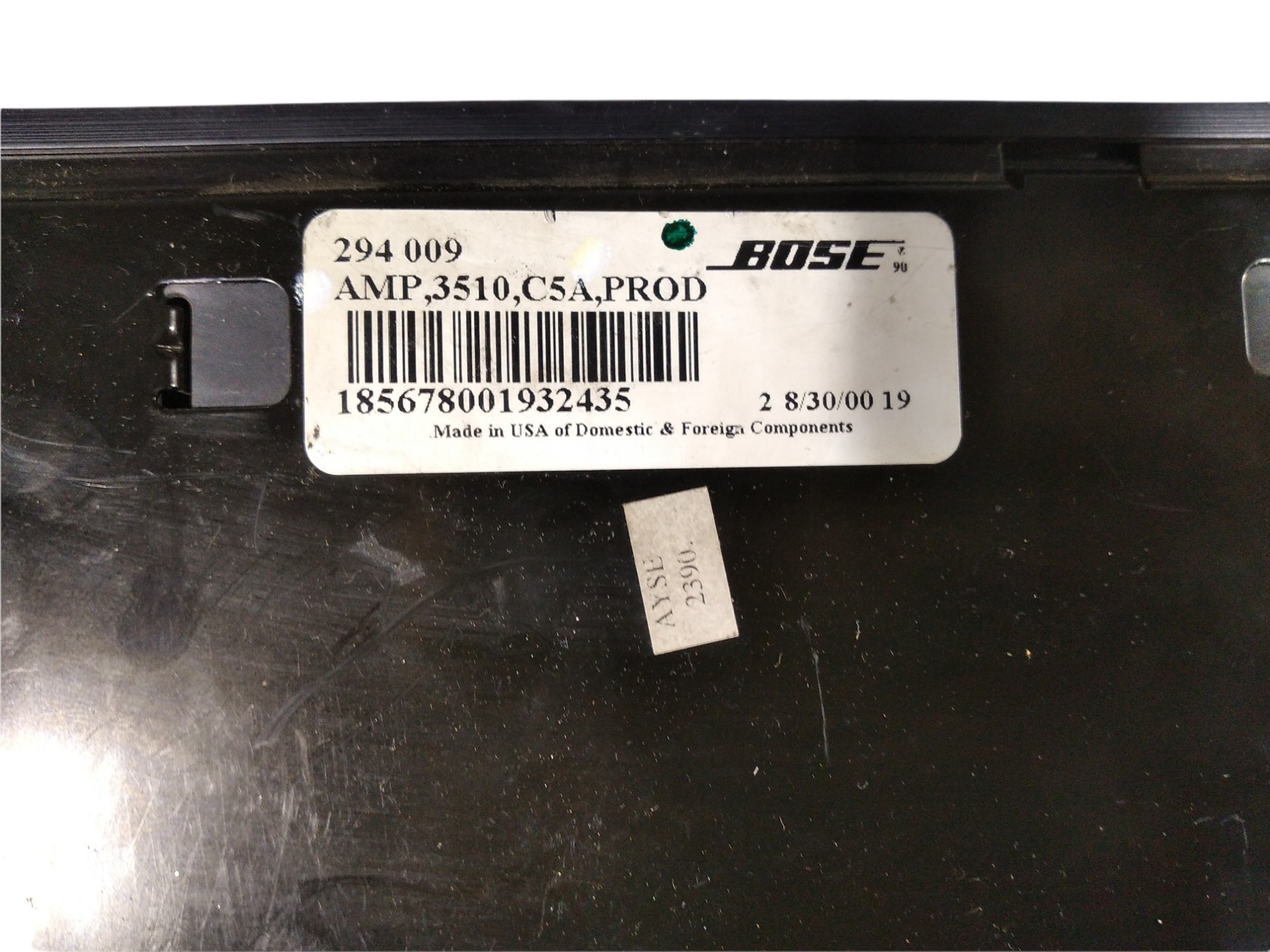 Módulo De Som Original Audi A6 2001 Amp3510c5a 9
