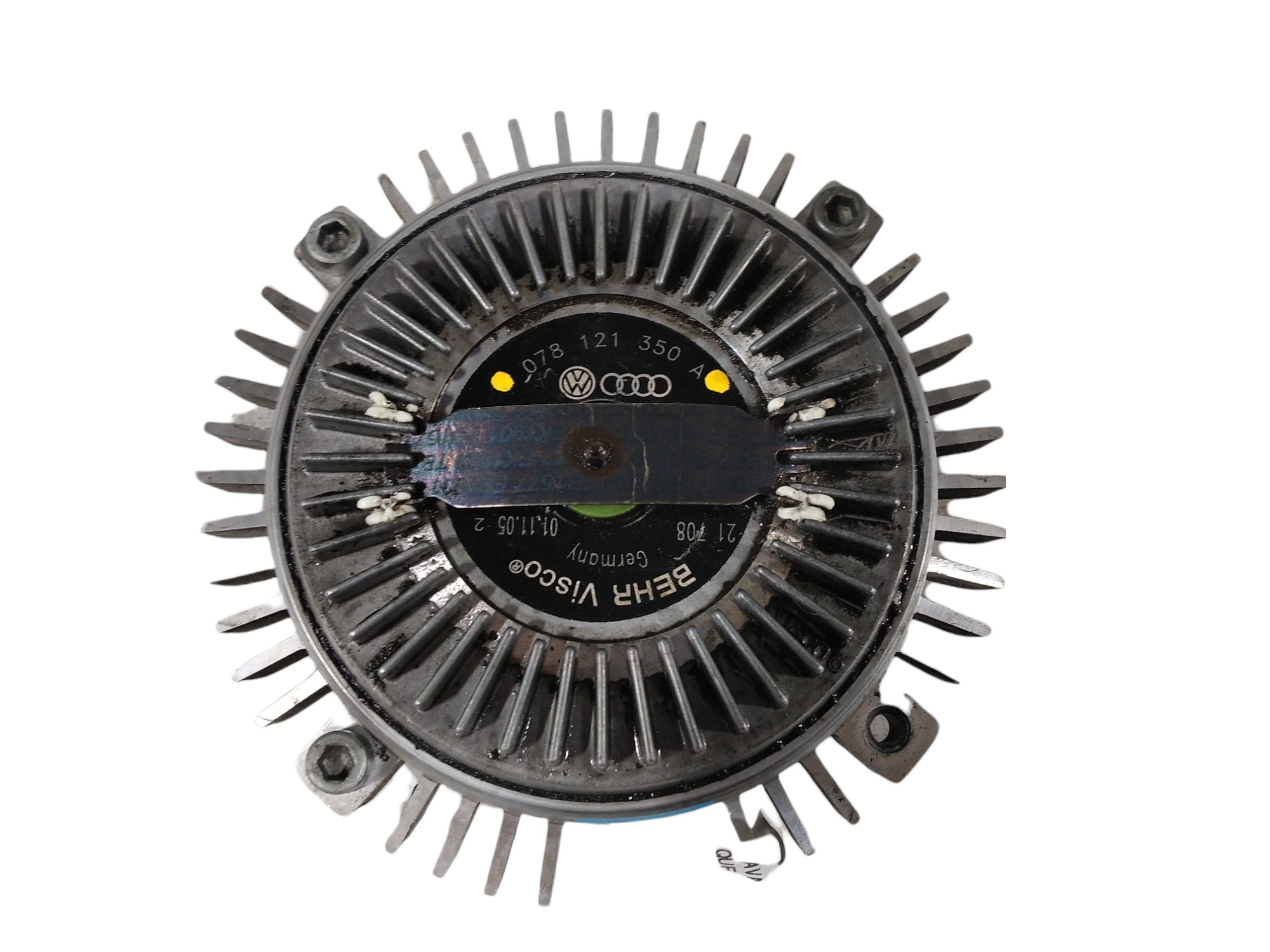 Polia Viscosa Audi 2.7 Biturbo 2001 V261 078121350a 1