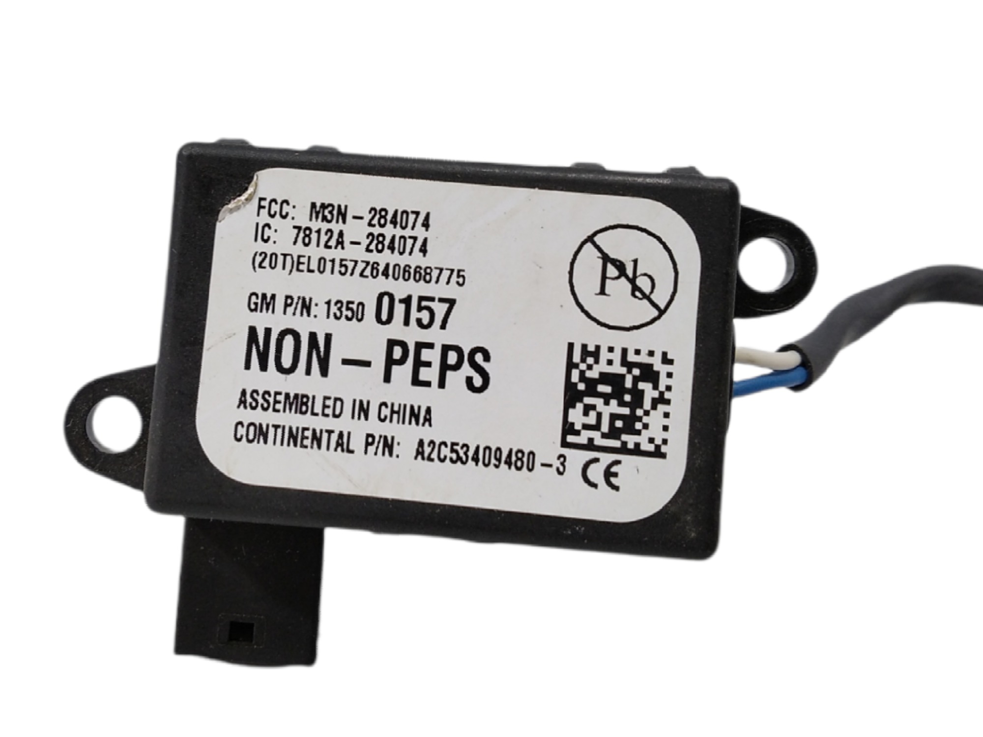 Computador Imobilizador Gm Cobalt Ônix A2c534094803 S38 6