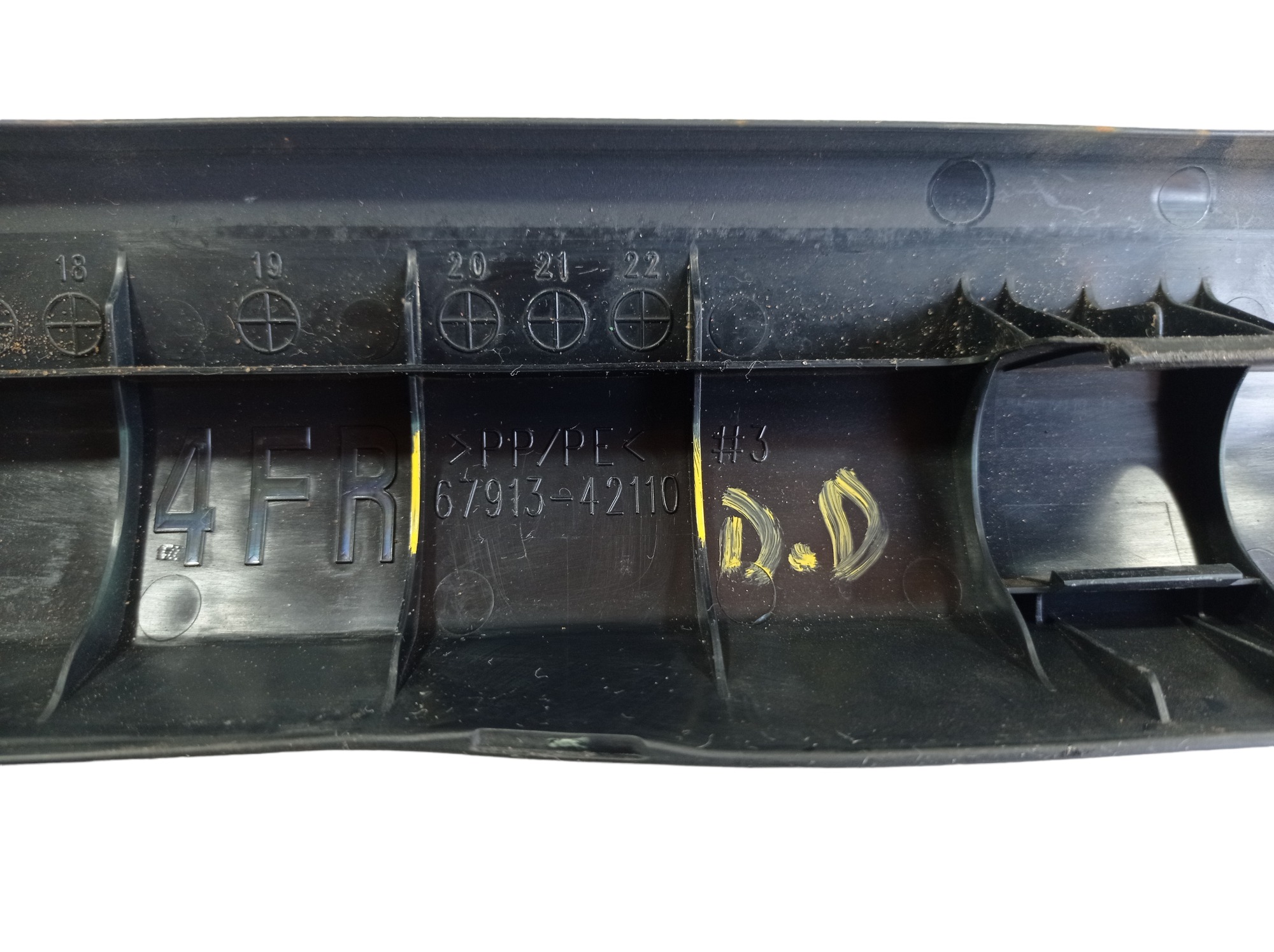 Soleira Dianteira Direita Toyota Rav4 2018 6791342110 V553 8