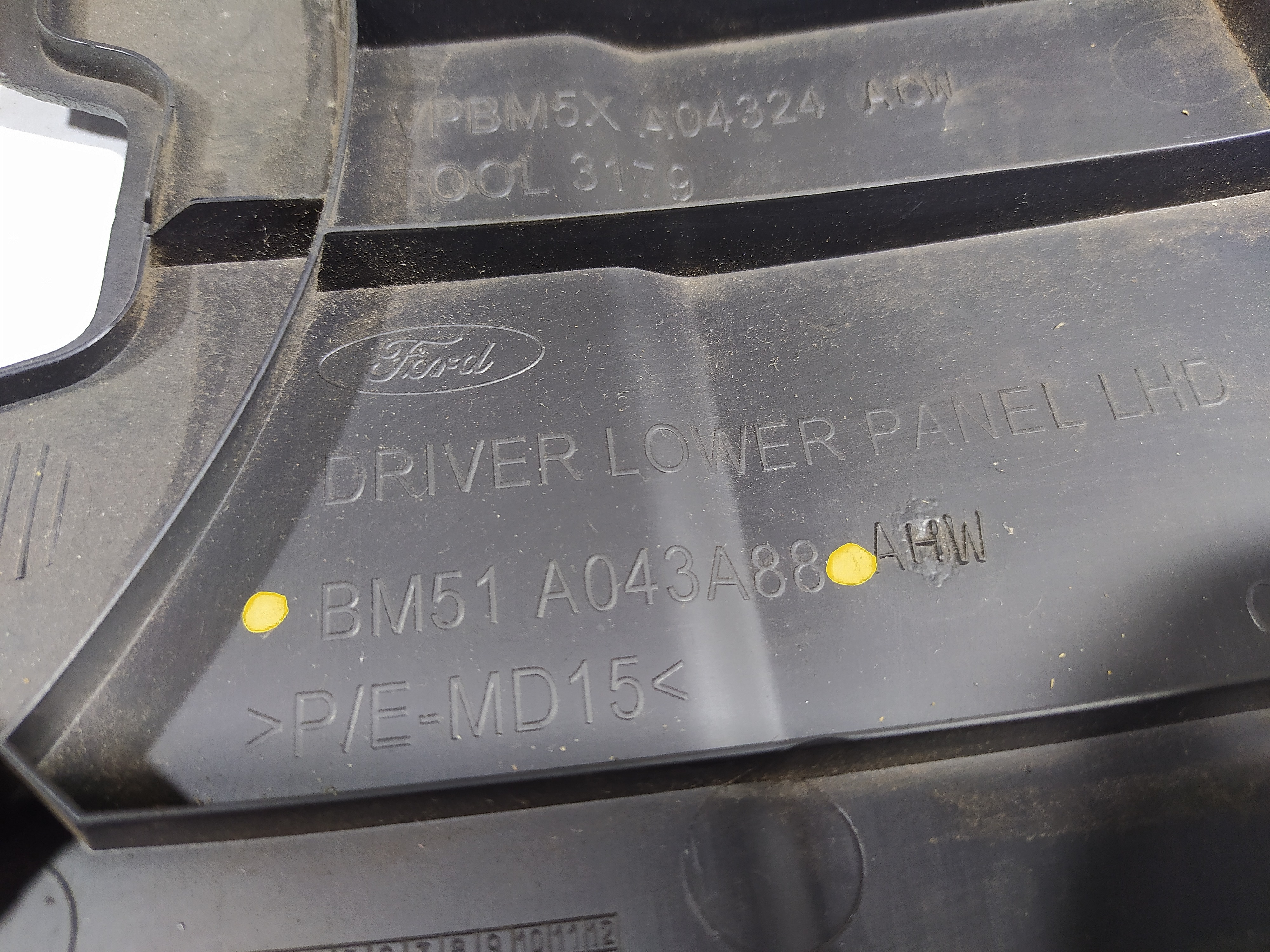 Acabamento Painel Ford Focus 1.6 16v 2014 Bm51a043a88 V476 8