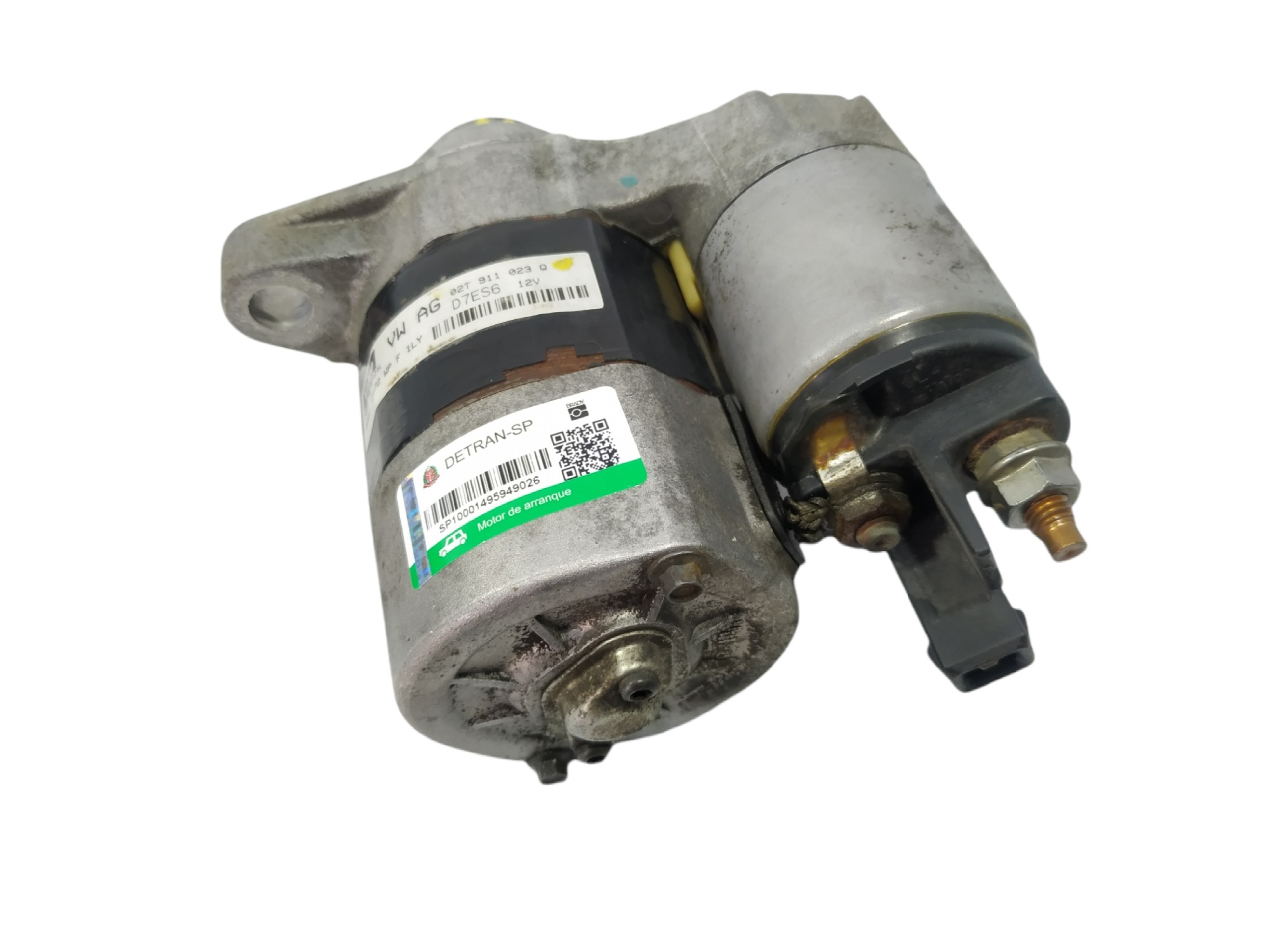 Motor Arranque Vw Voyage 1.0 8v 2011 V370 4