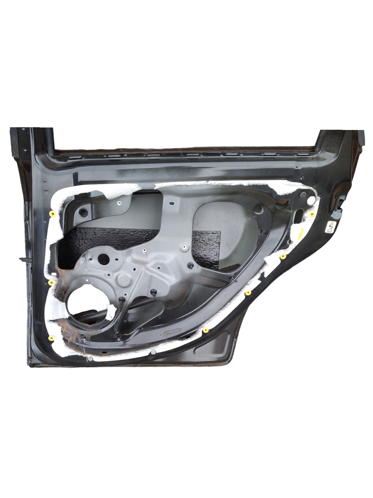 Porta Traseira Direita Fiat Linea 2012 V468 Traseira Direito Preto 8