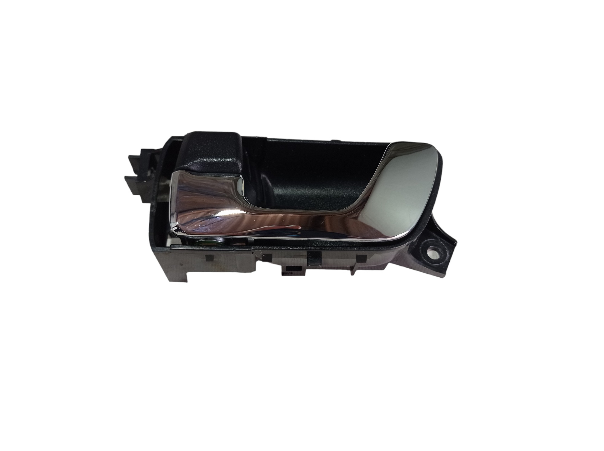 Maçaneta Inter Porta Traseira Esquerda Pajero Full 2012 V575 Prateado Traseira 5