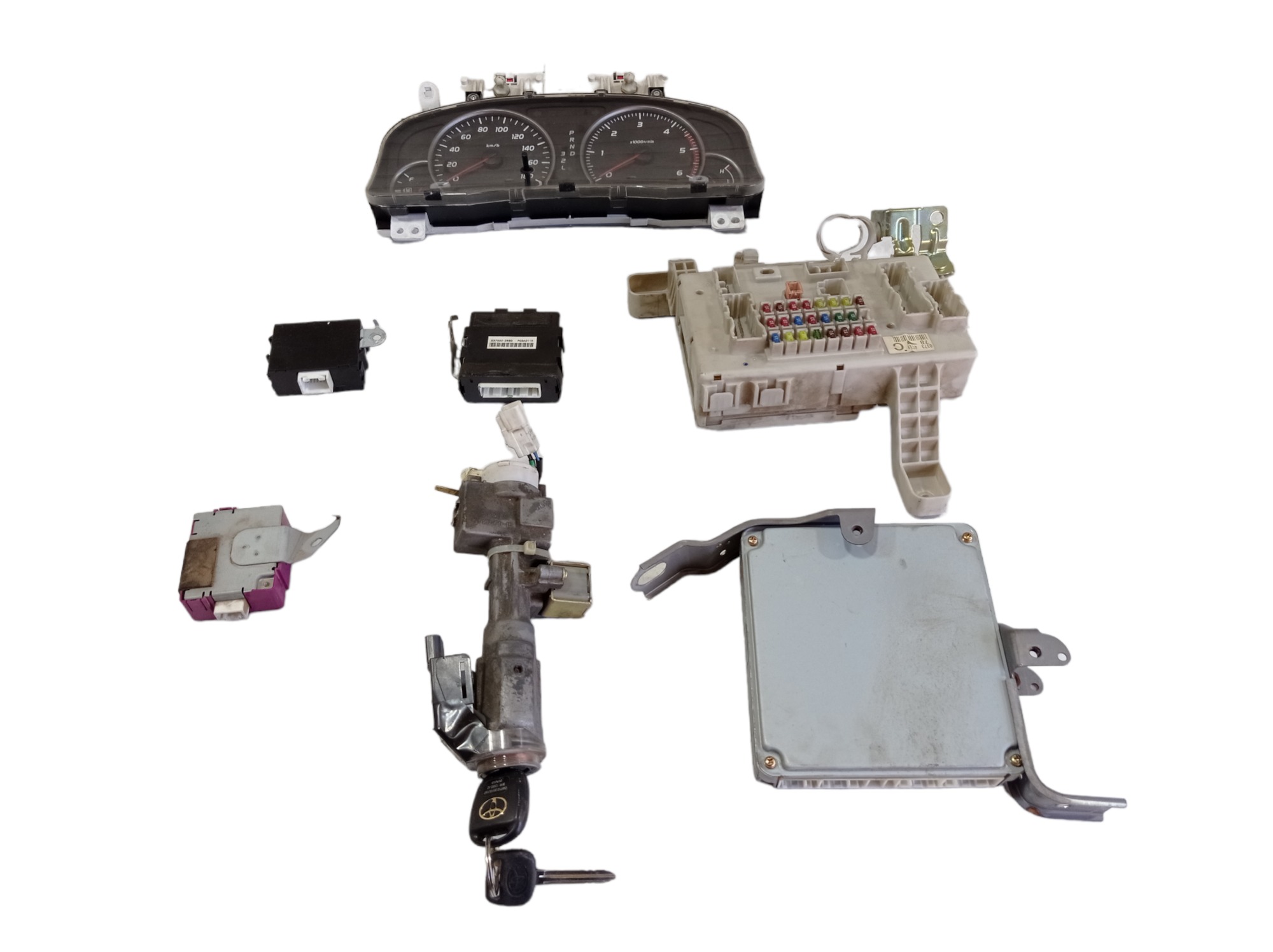 Kit Code Módulo Injeção Toyota Land Cruiser Prado 2004 V552 2