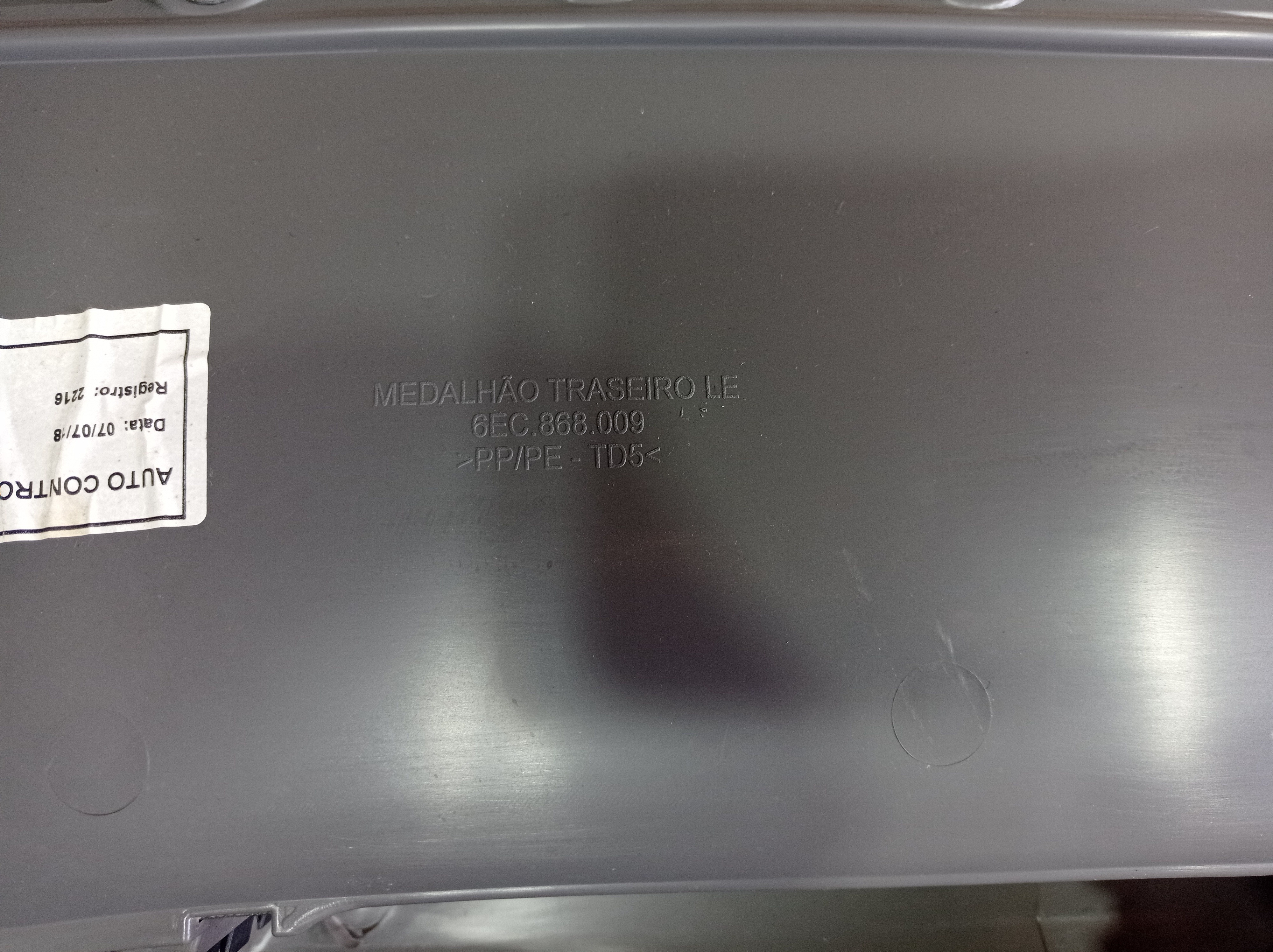 Forro Porta Traseira Esquerda Vw Virtus 2017 A 2021 V559 Cinza 7