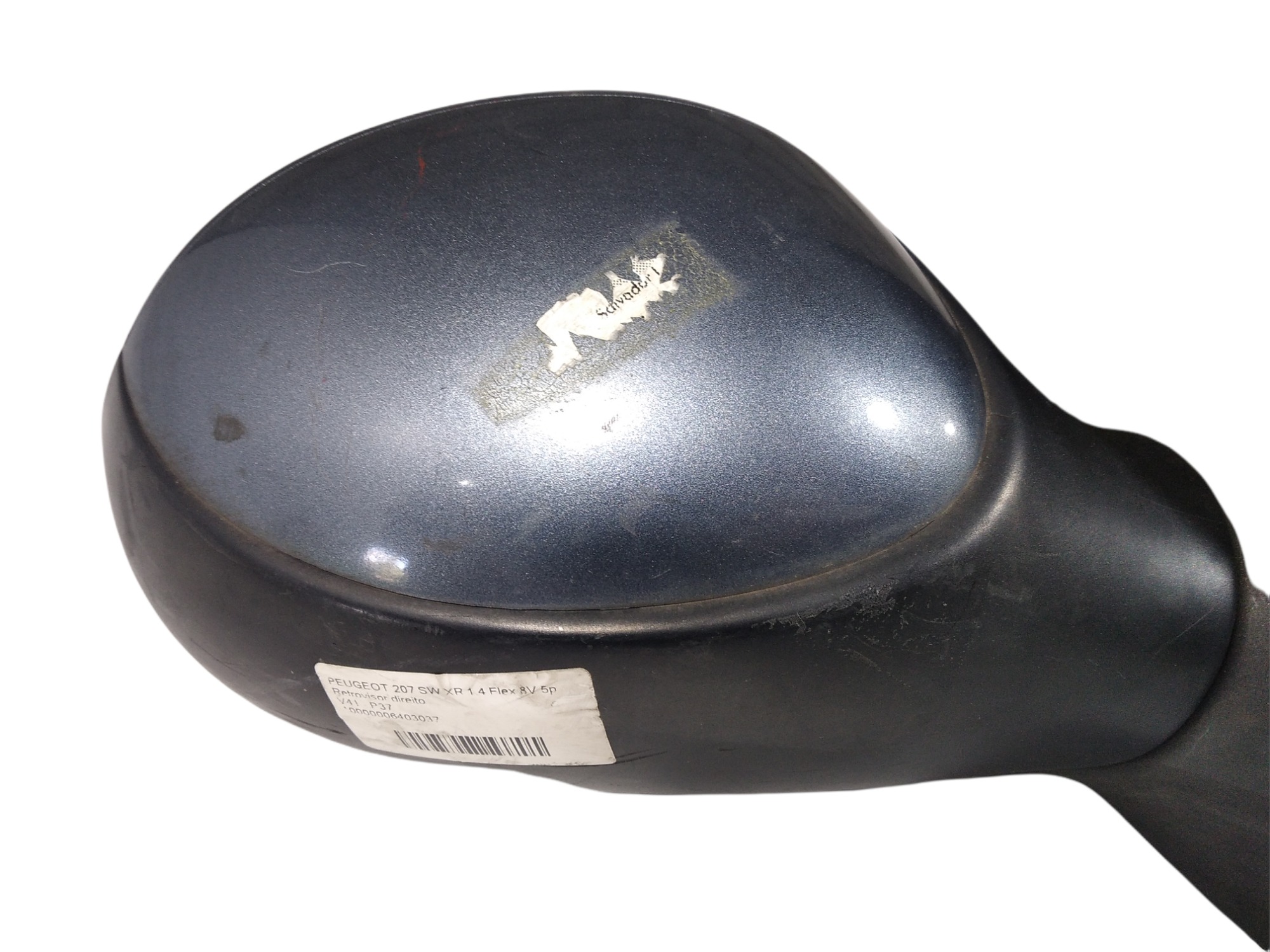 Retrovisor Direito Peugeot 206 Manual Ano 2006 V41 5