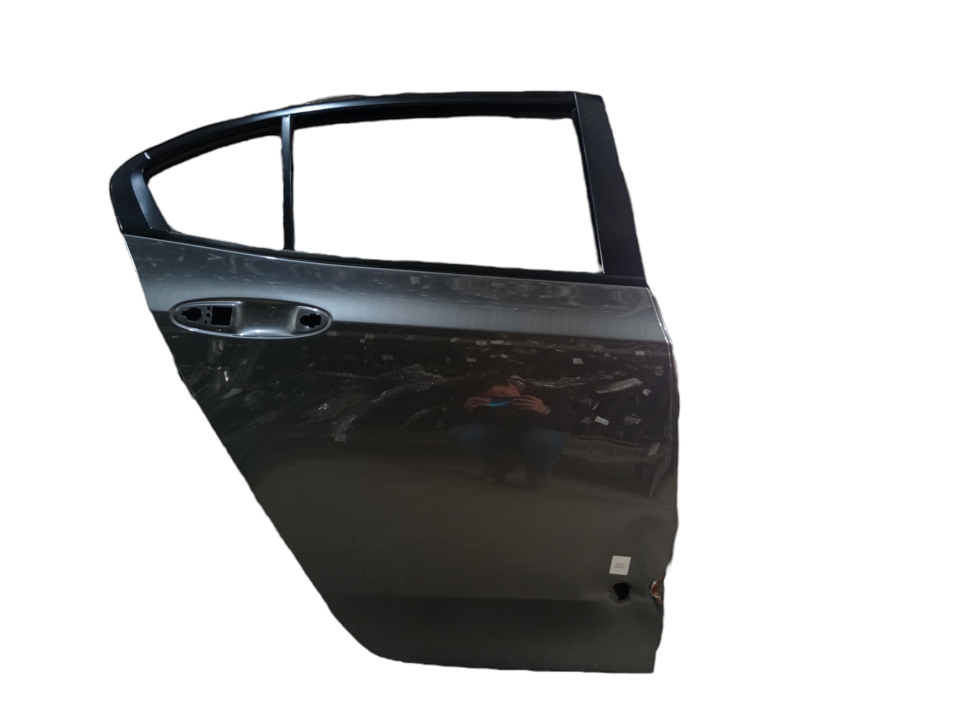 Porta Traseira Direita Honda City Dx 1.5 16v 2011 V477 Traseira Direito Preto 2