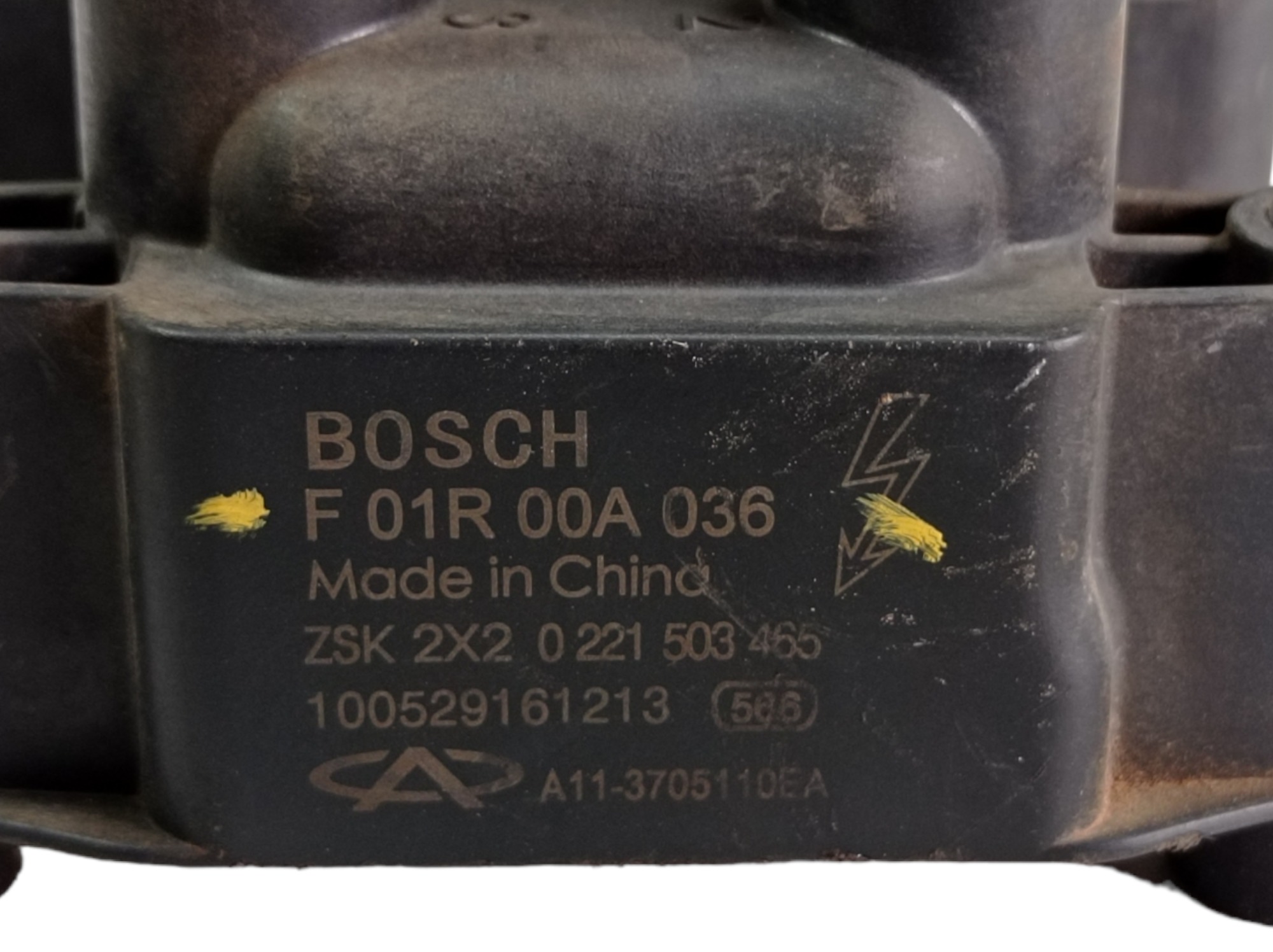 Bobina Ignição Chery A3 Tiggo Qq Cielo F01r00a036 Vl 8