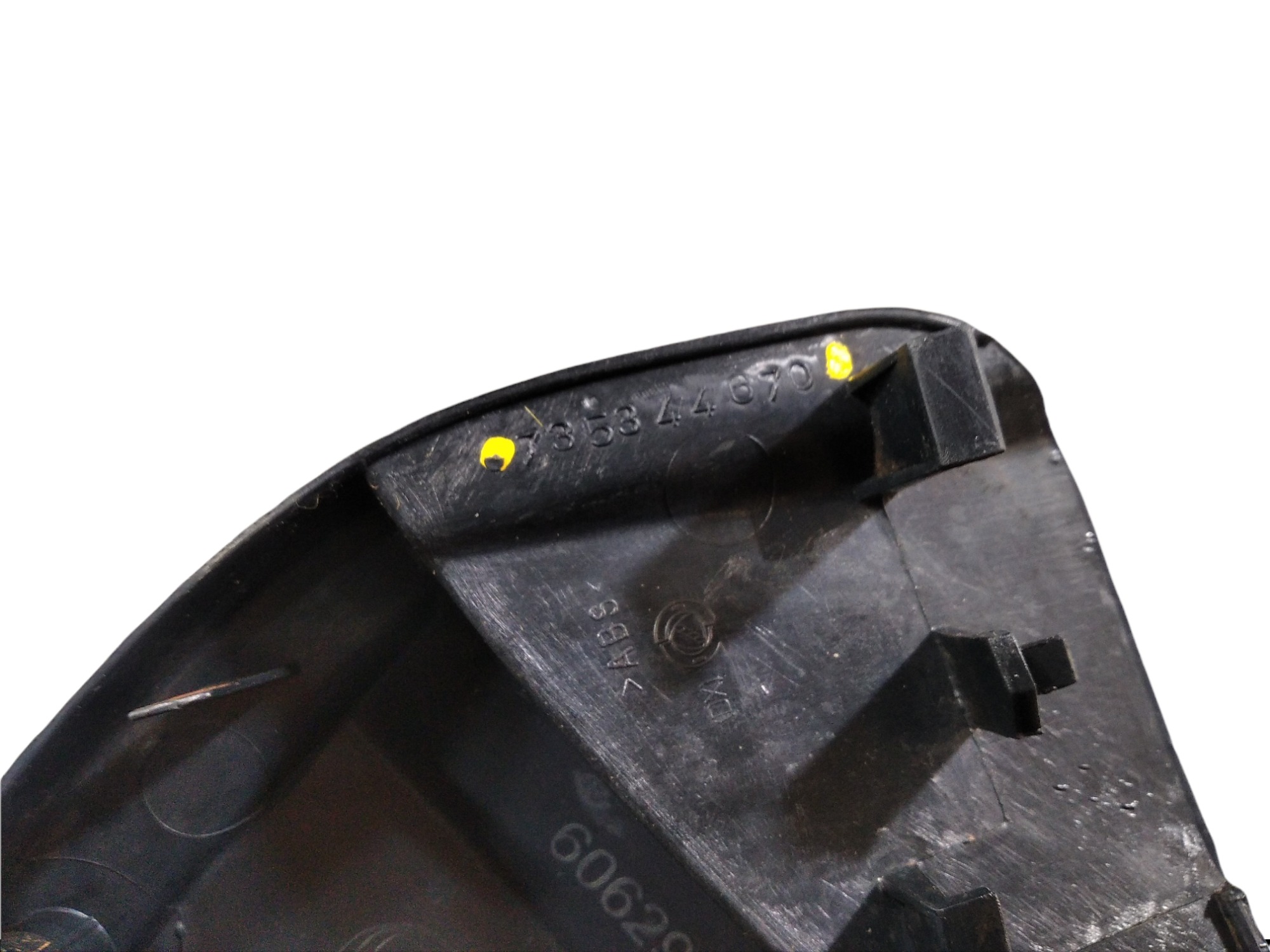 Acabamento Retrovisor Direito Fiat Strada Palio 2010 15 V255 Preto 3