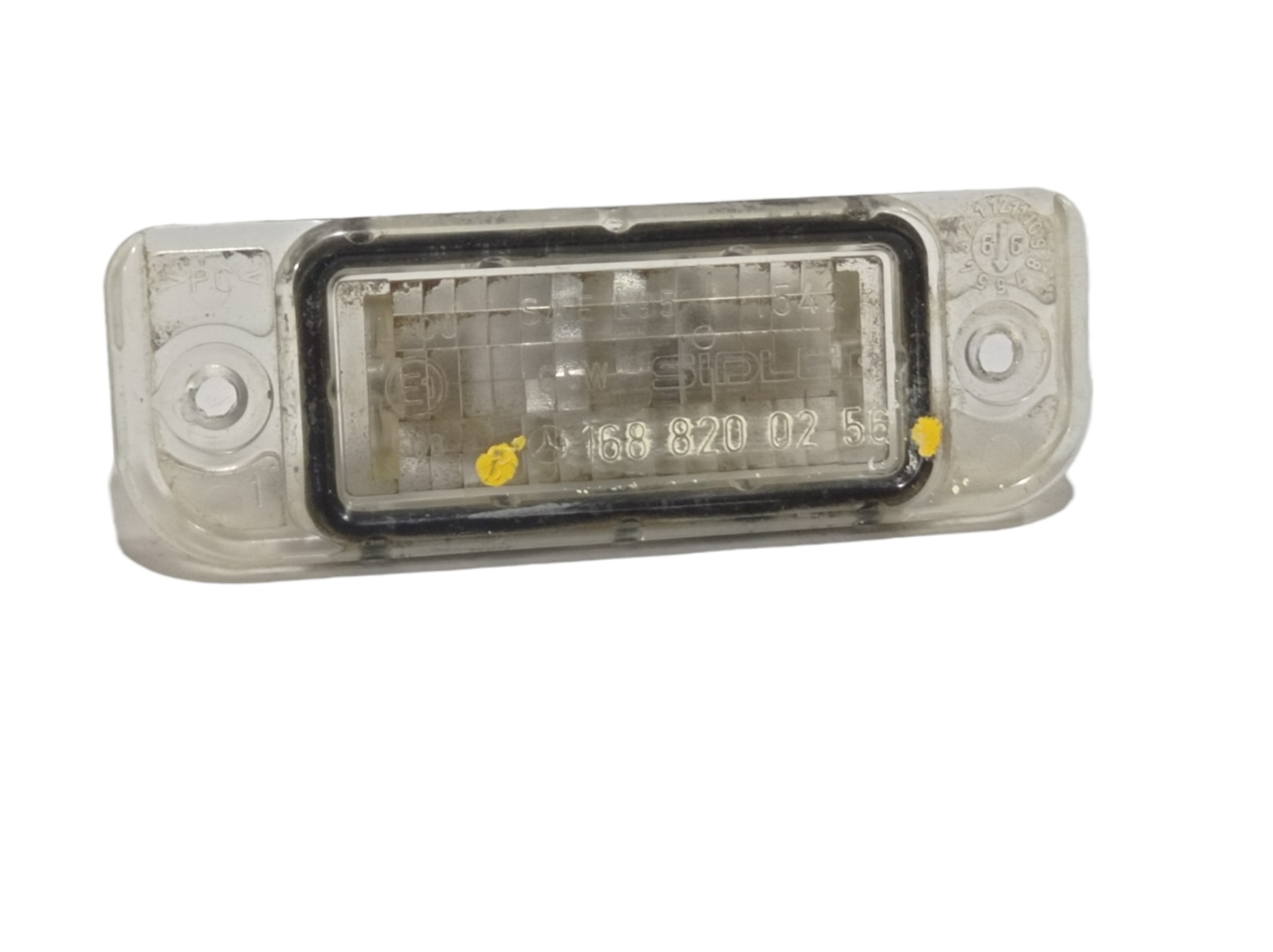Luz Placa Mercedes Benz A160 1999 1.6 V388 3