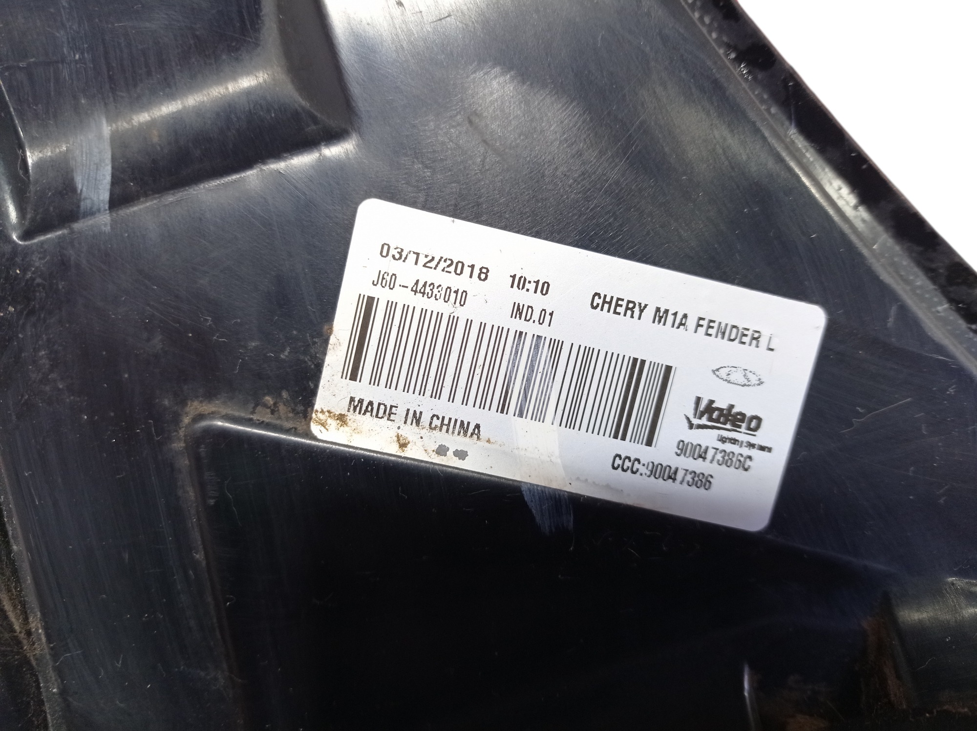 Lanterna Esquerda Chery Arrizo 5 2019 J604433010 V558 10