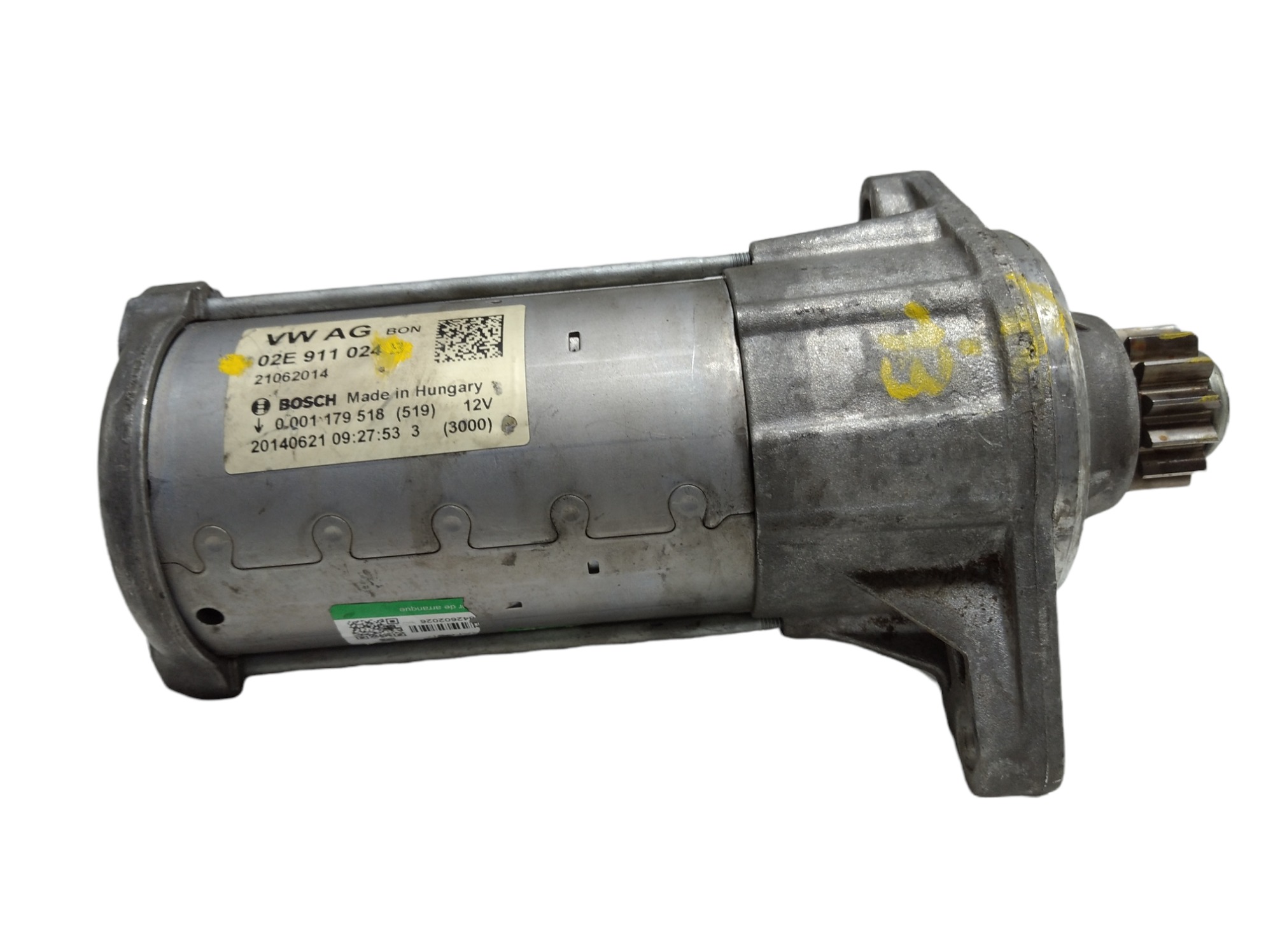 Motor  Arranque Vw Golf Gti 2014 V265 02e911024b 7