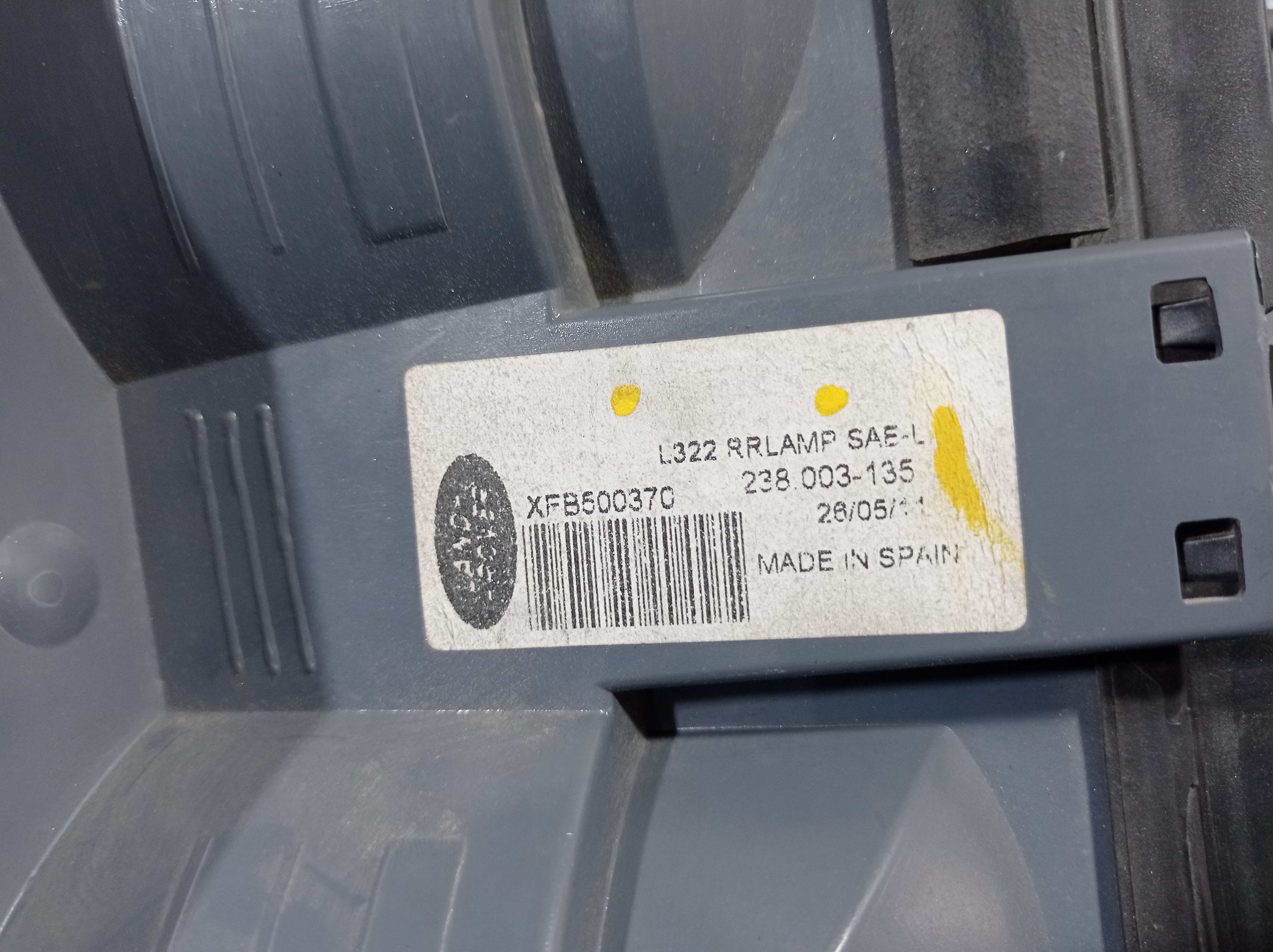 Lanterna Sinaleira Esquerda Land Rover Range Rover 2004 V284 9