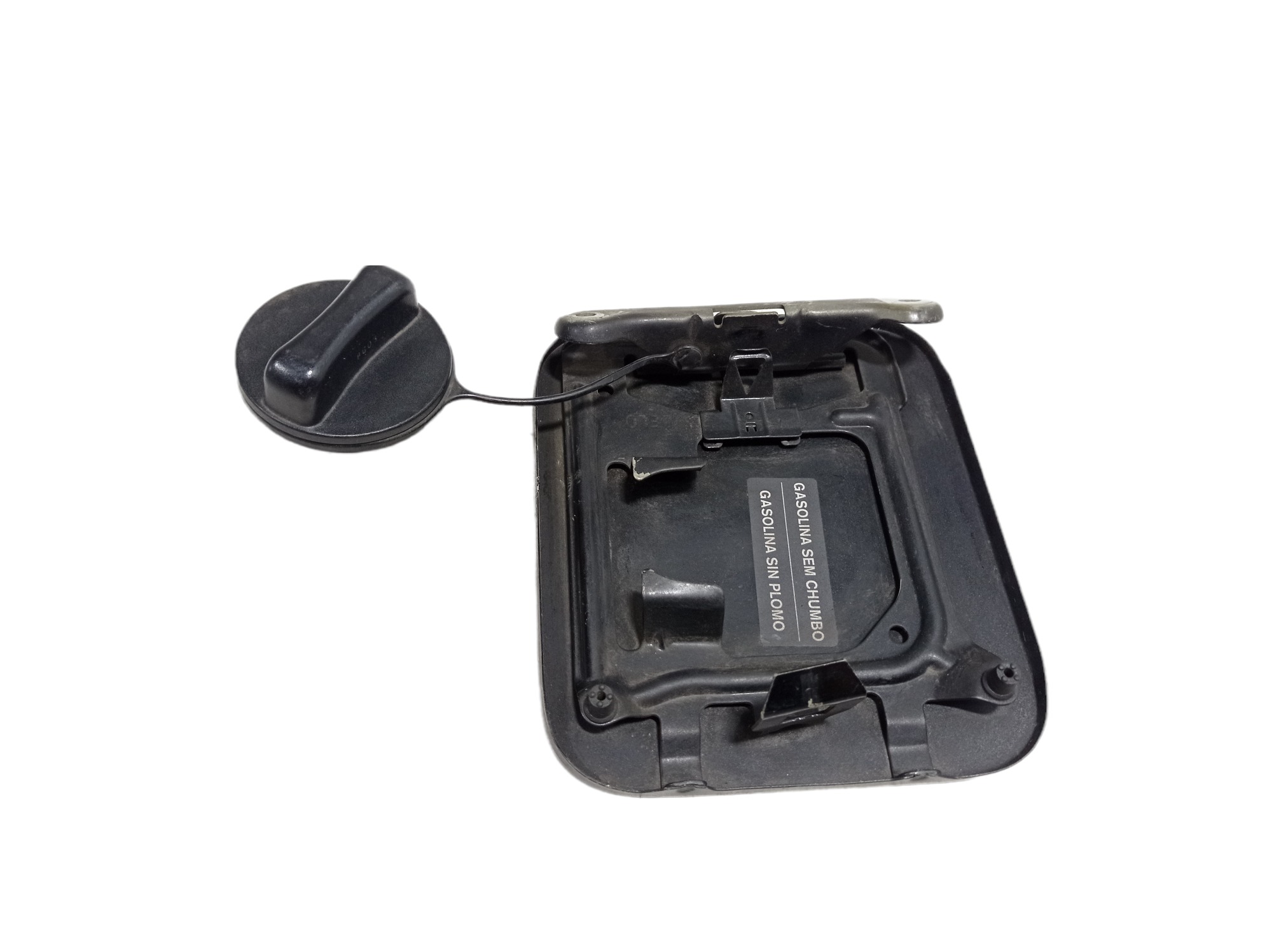Portinhola Tanque Combustivel Nissan Tiida 2008 V59 Preto 2008 2