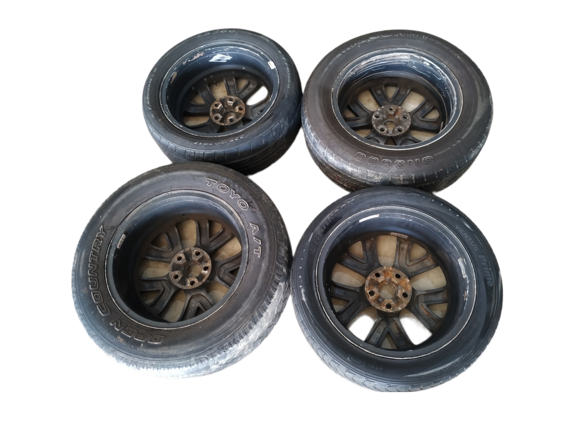 Jogo De Roda Suzuki Grand Vitara Aro 17 5×114,3 V376 5