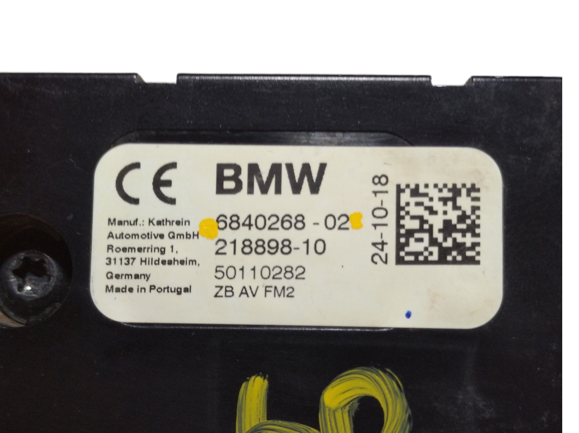 Amplificador Antena Direito Bmw X4 30i 2019 684026802 V350 7