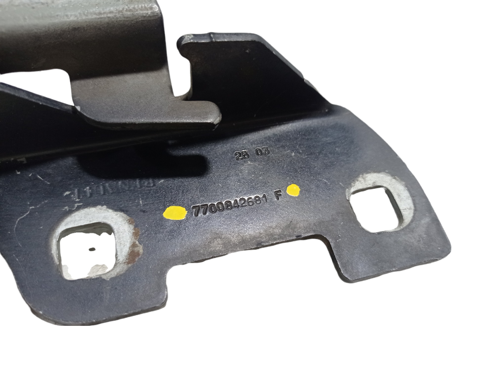 Dobradiça Direita Capo Renault Clio 2005 7700842681f V303 7
