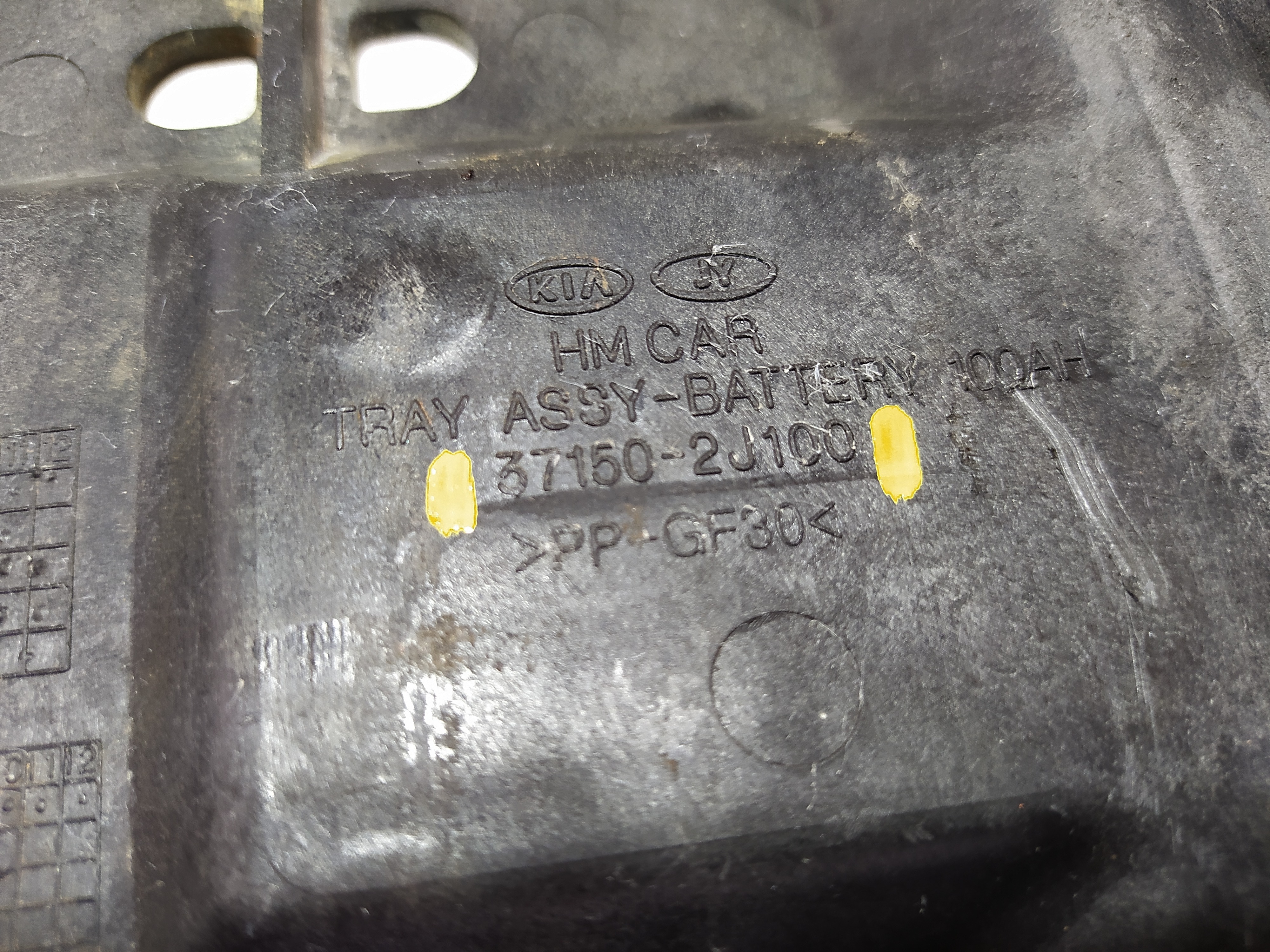 Suporte Bateria Kia Mohave 2015 371502j100 V555 8
